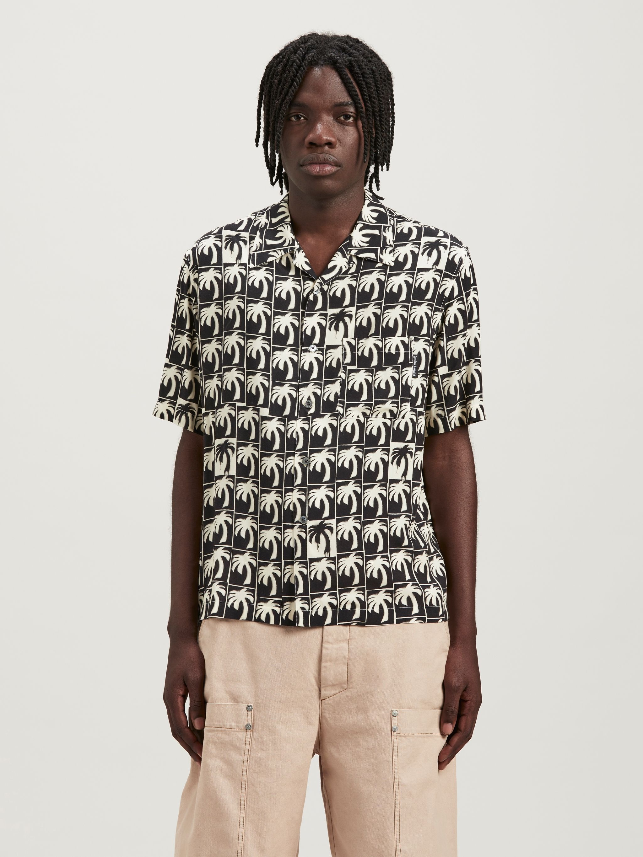 Dripping Palms Bowling Shirt - 3