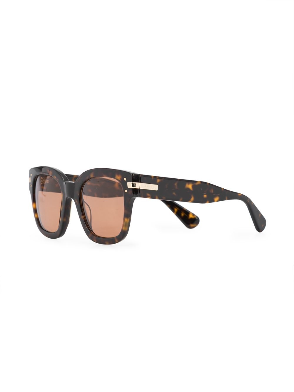 tortoiseshell square-frame sunglasses - 2