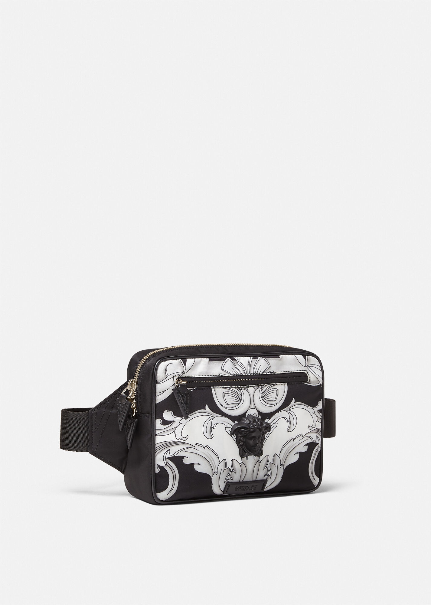La Medusa Silver Baroque Belt Bag - 2