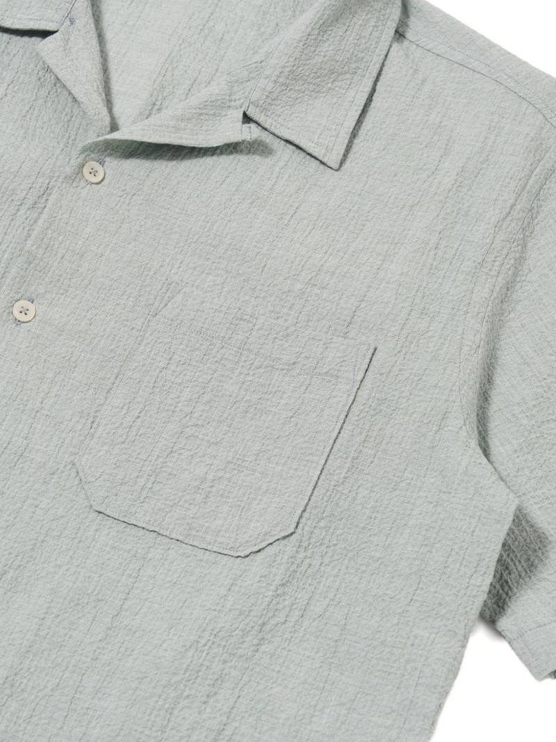 chest-pocket textured shirt 4