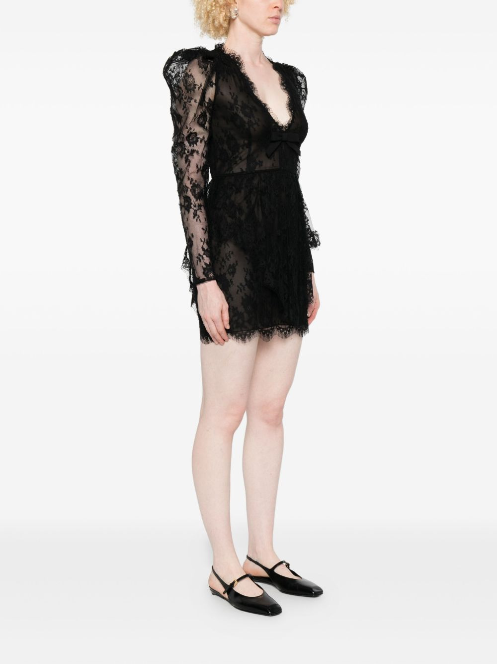 lace mini dress - 3