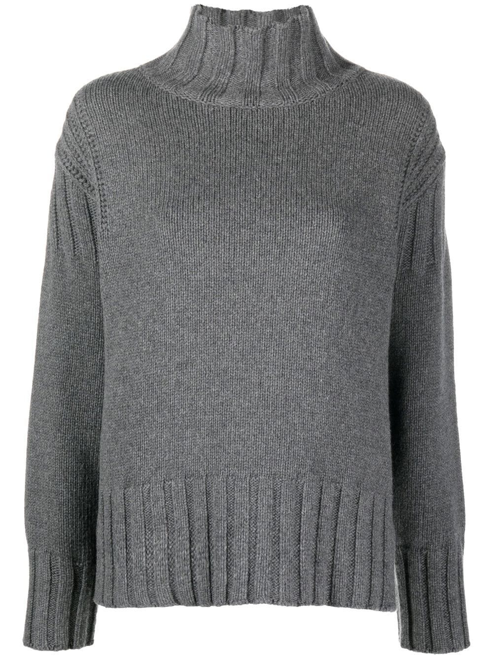 roll-neck cashmere jumper - 1