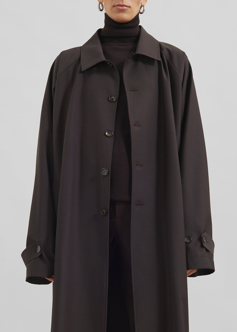 Shay Trench Coat - Brown 11