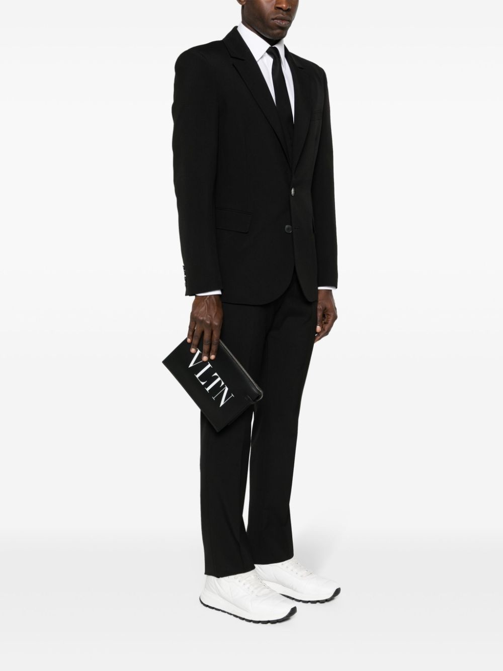 VLTN leather pouch - 2