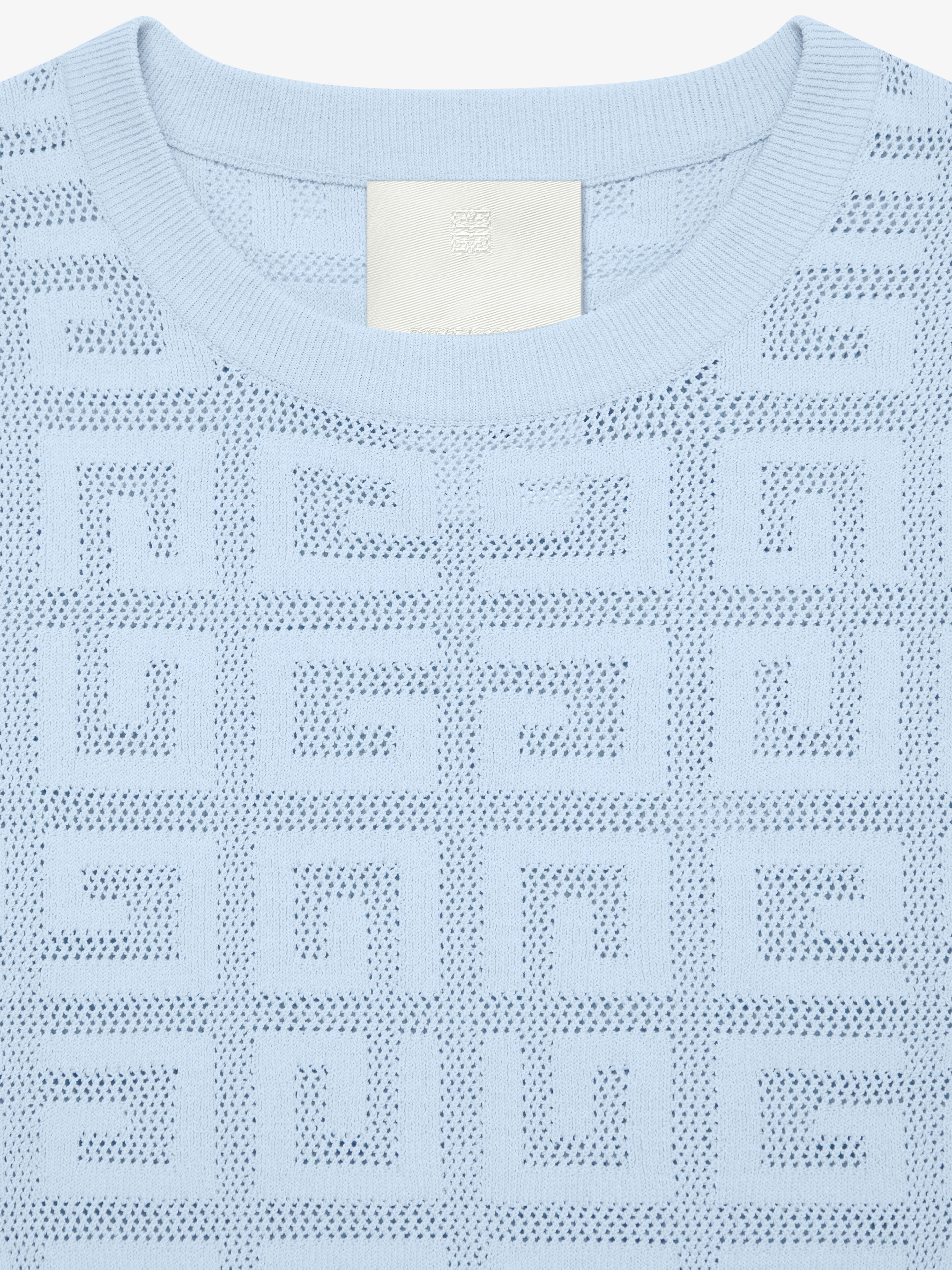 CROPPED SWEATER IN 4G JACQUARD - 5