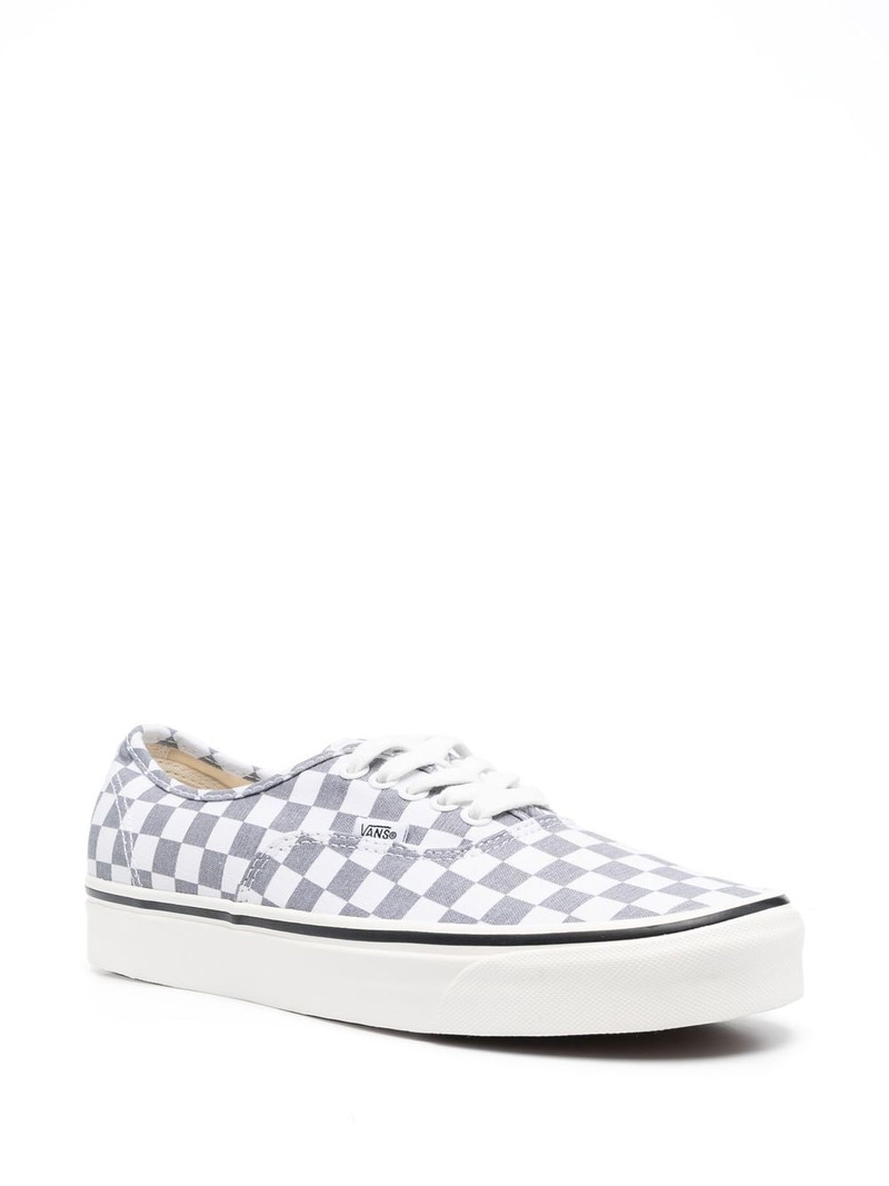 Vans Authentic checkerboard-print trainers outlook