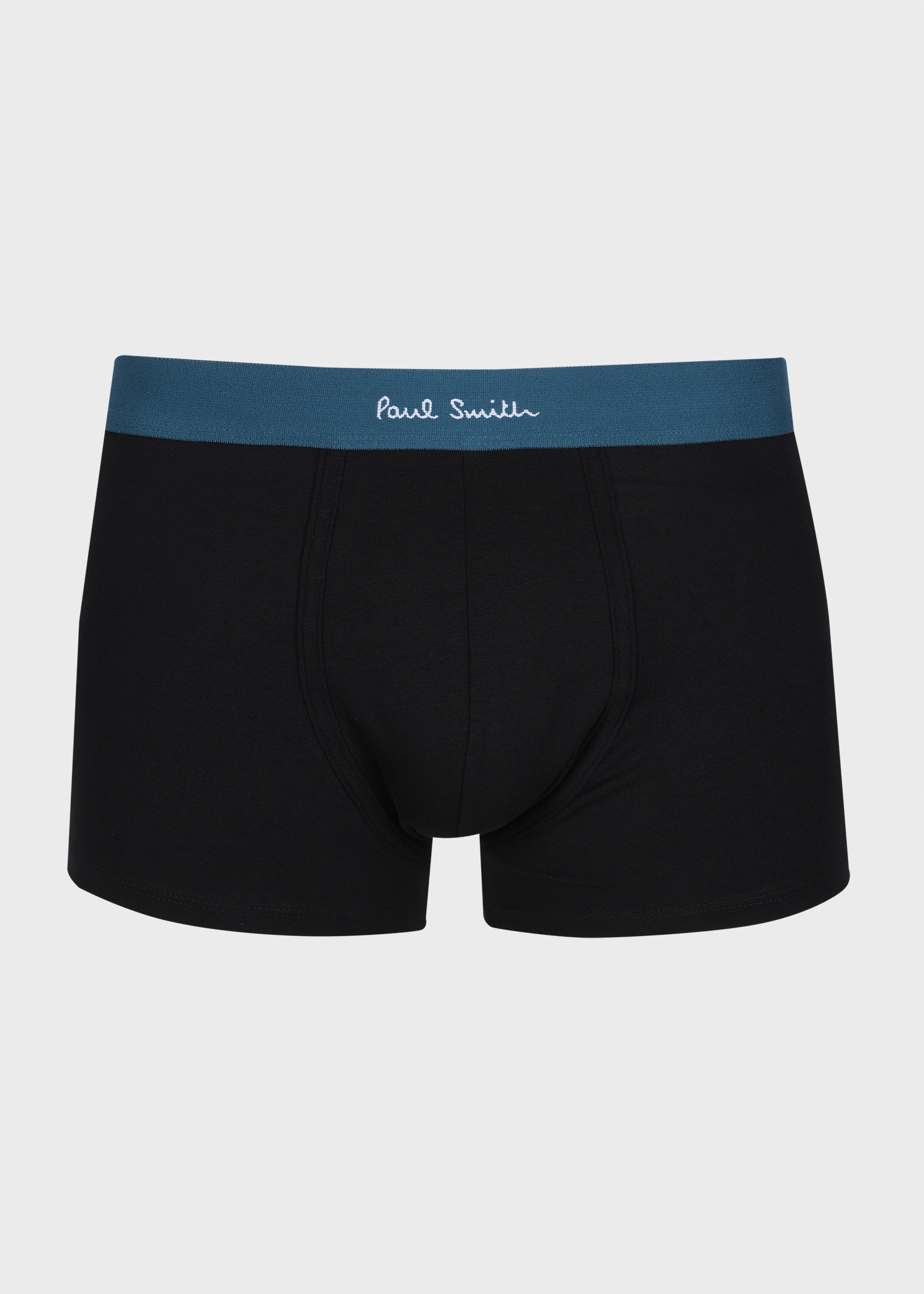 Black and Blue Stripe Boxer Briefs Three Pack - 4
