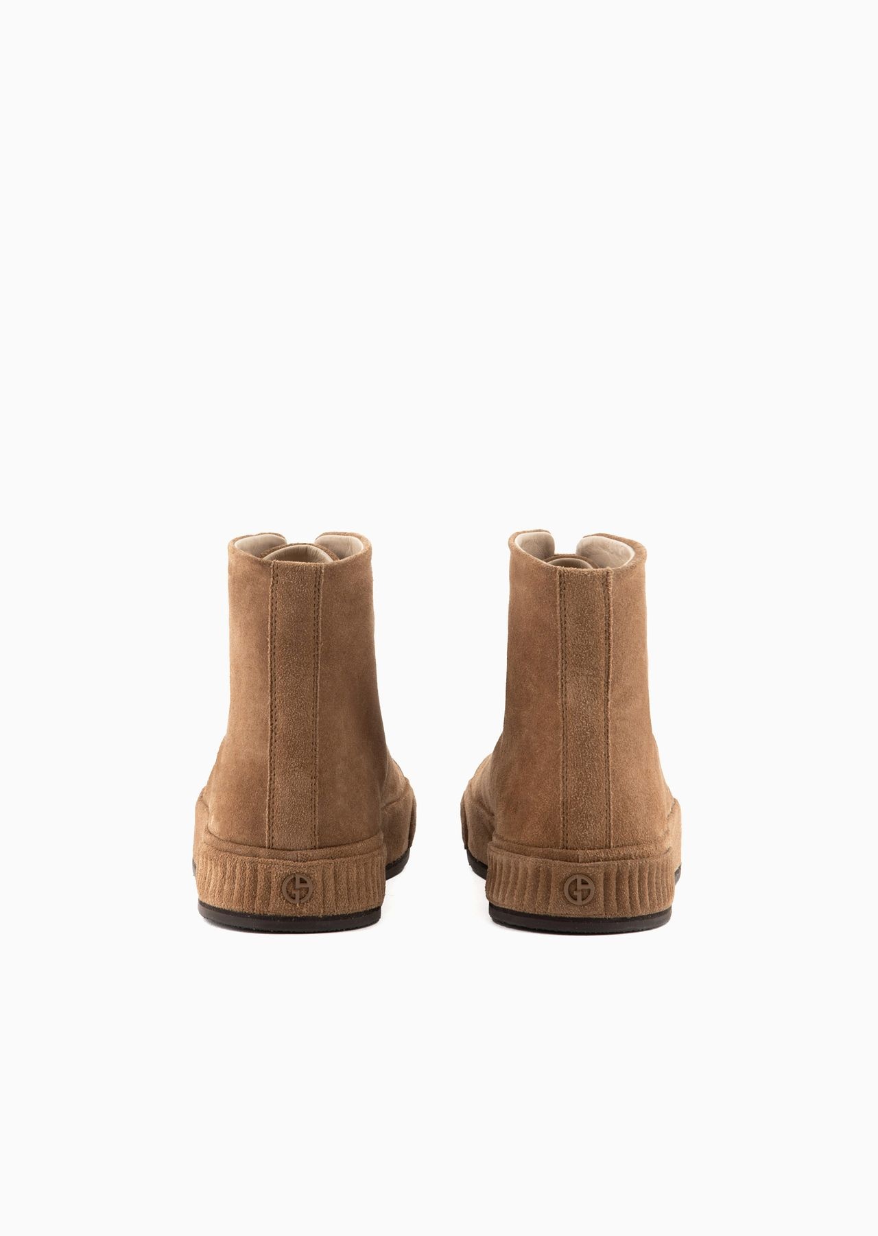 Suede high-top sneakers - 4