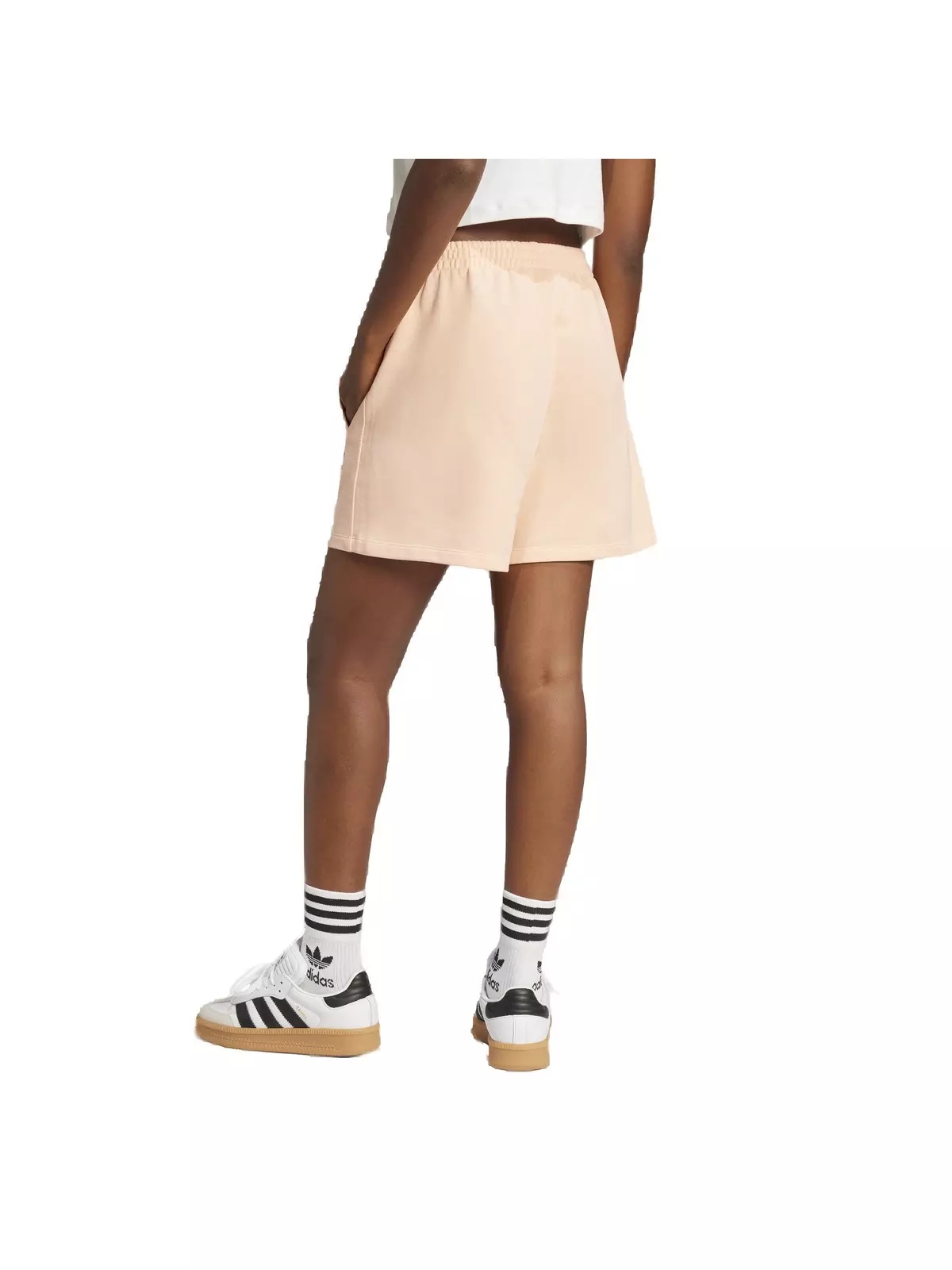 Originals Women's Essentials French Terry Shorts -Pink - 2