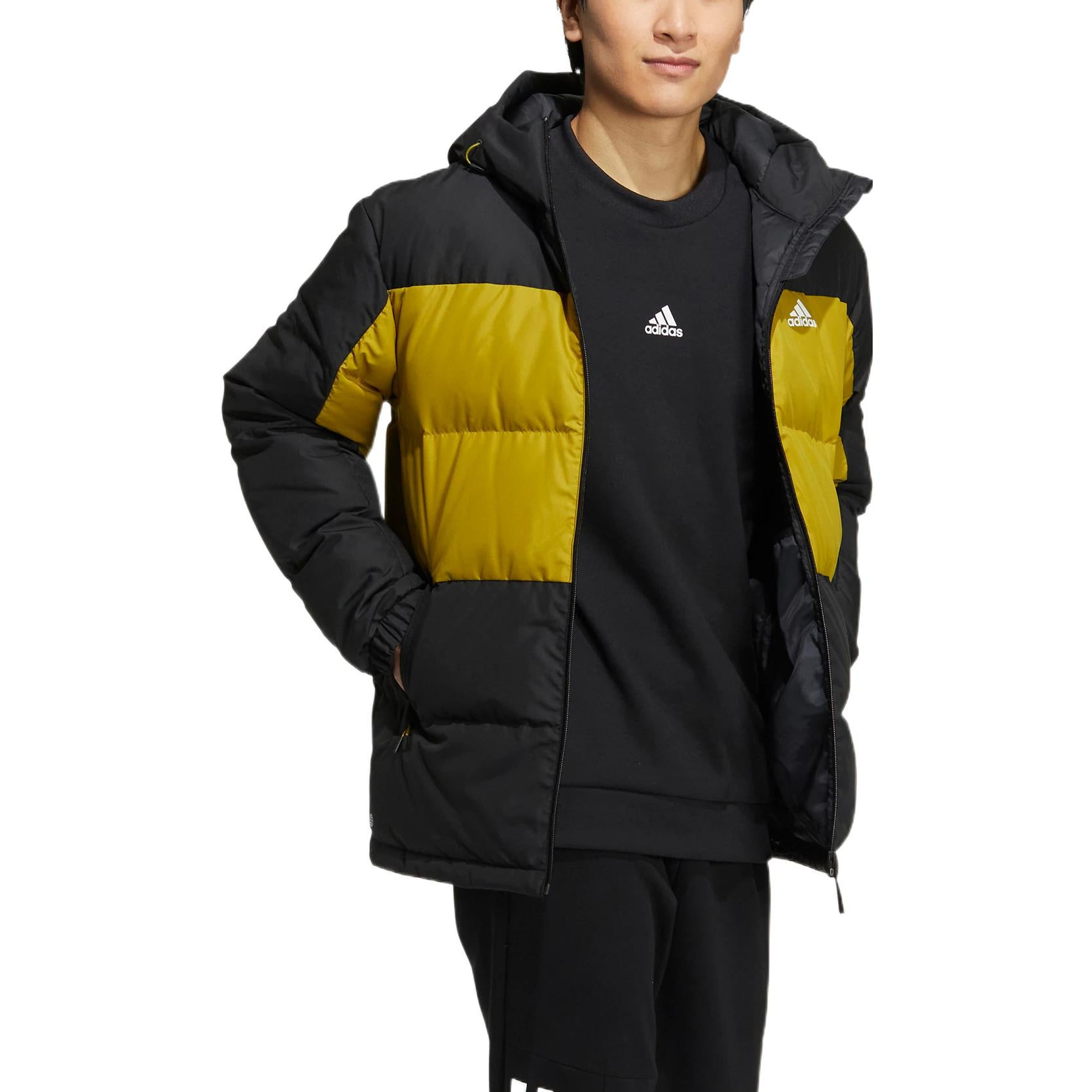 adidas Log 'Black Yellow' HN4407 - 4