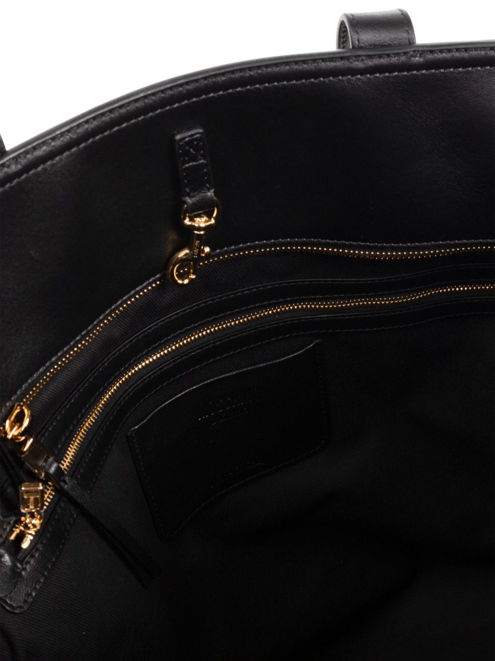 Tie Me leather tote bag - 5