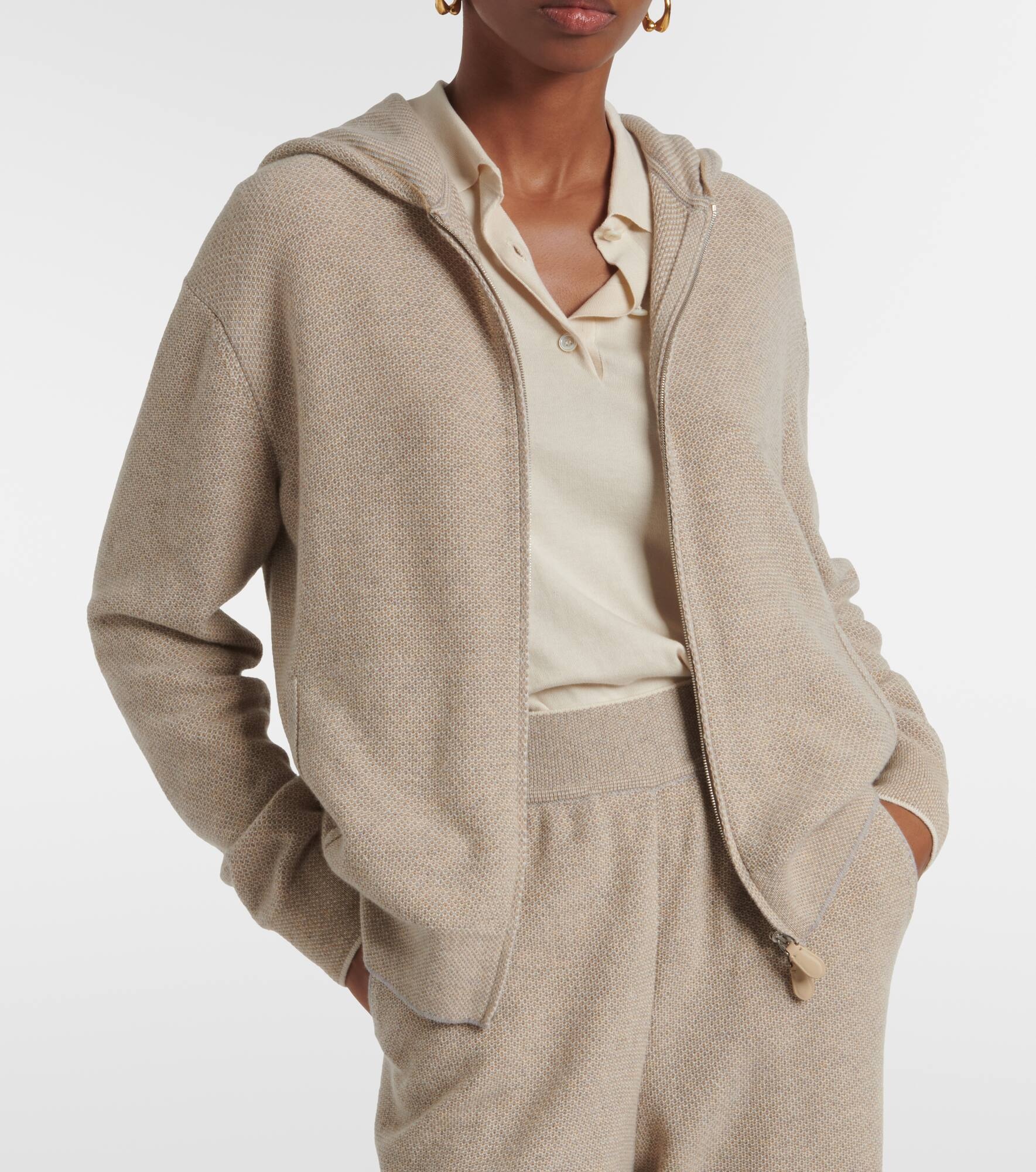 Varallo cashmere hoodie - 6