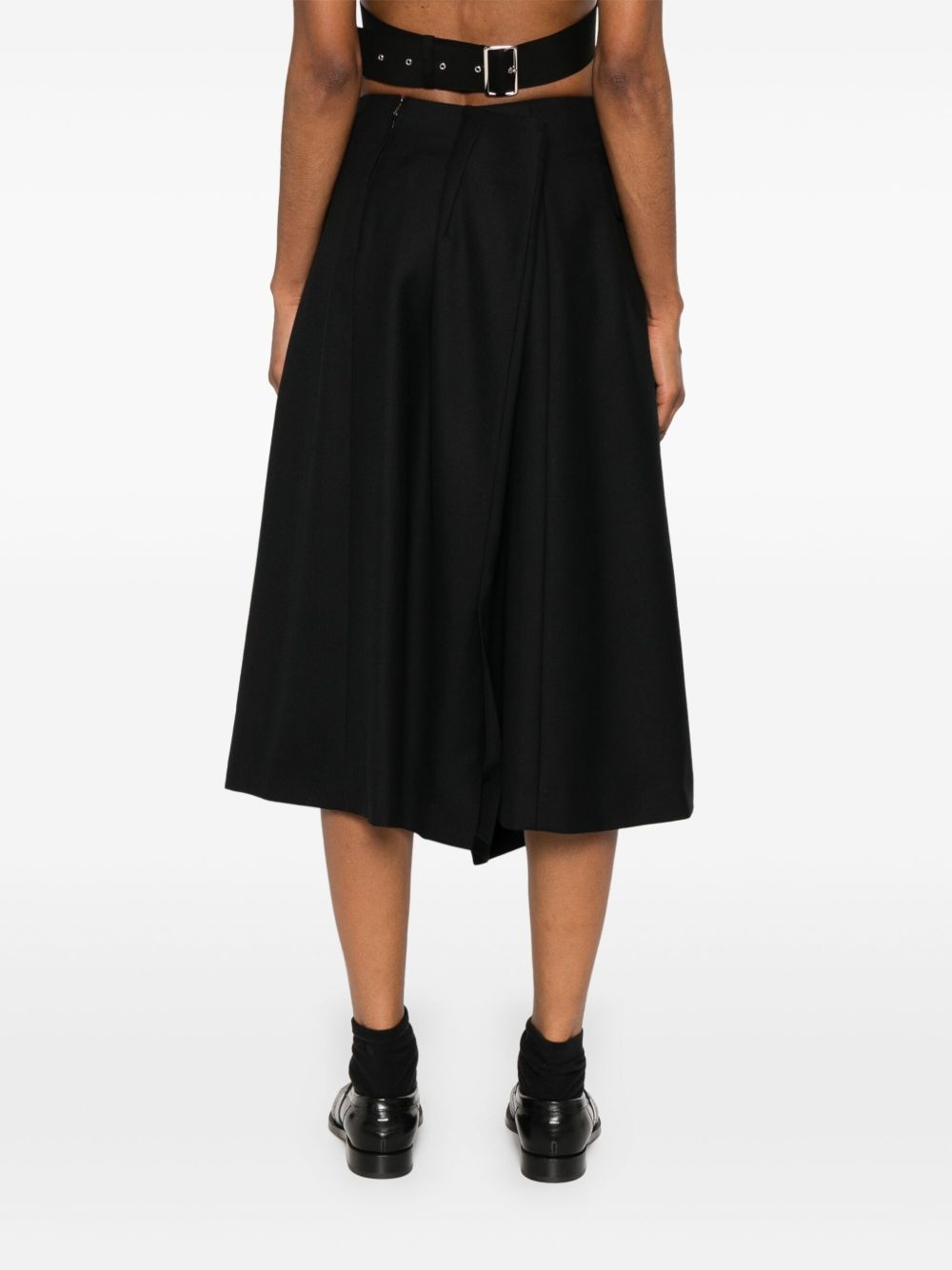 wool midi skirt - 4