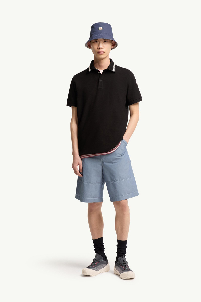 Moncler Cotton Piquet Polo Shirt outlook
