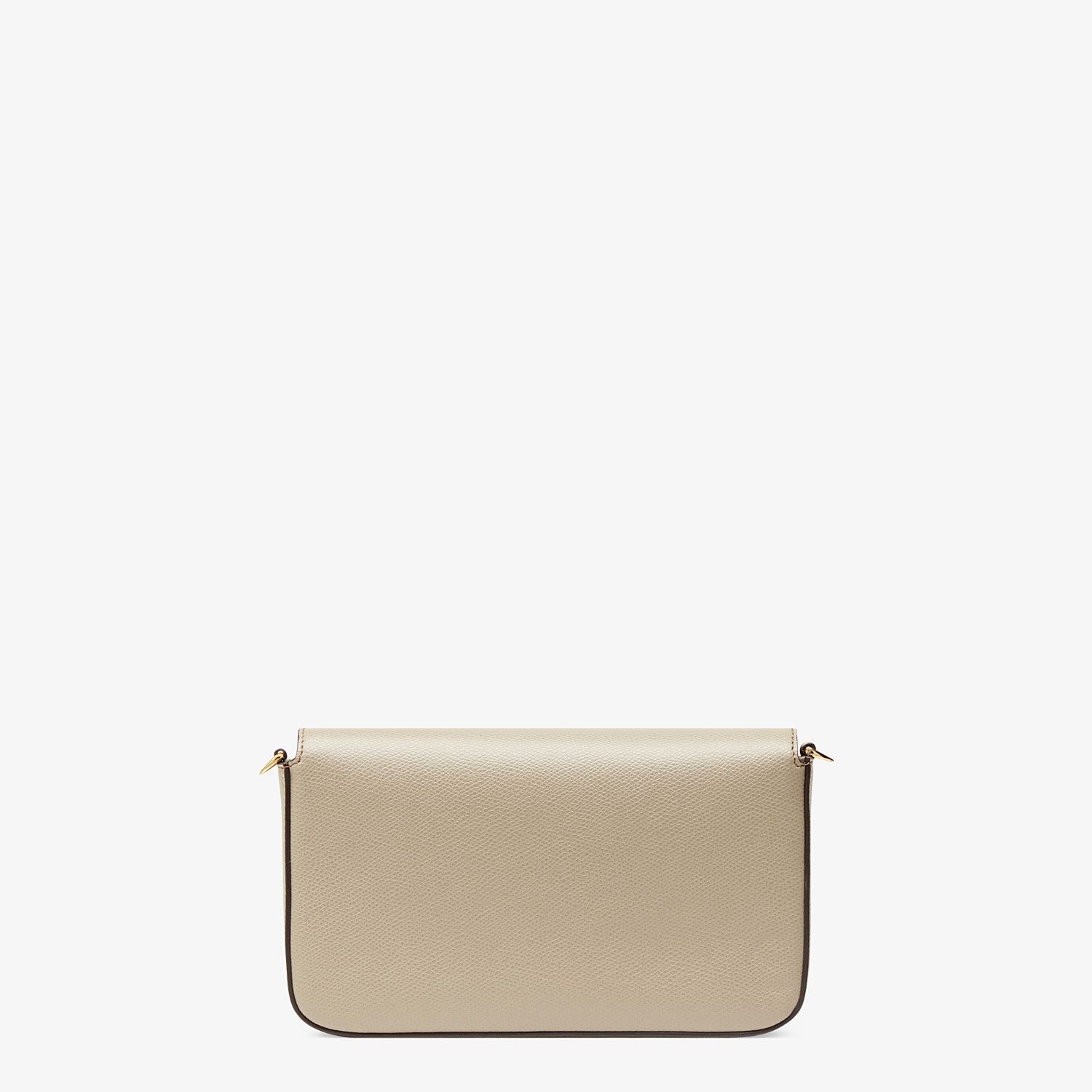 Beige leather mini-bag - 4