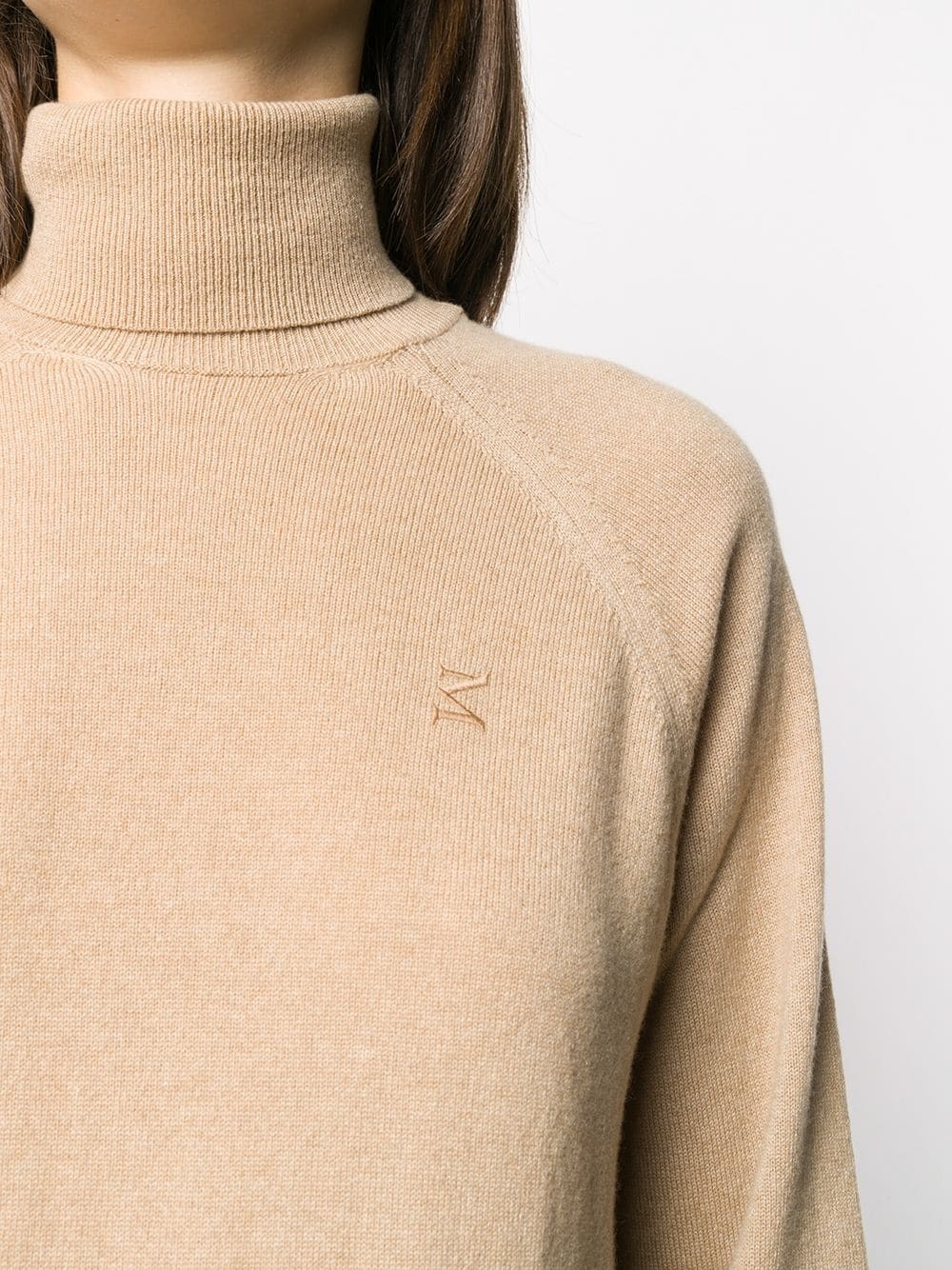 roll-neck cashmere jumper - 5