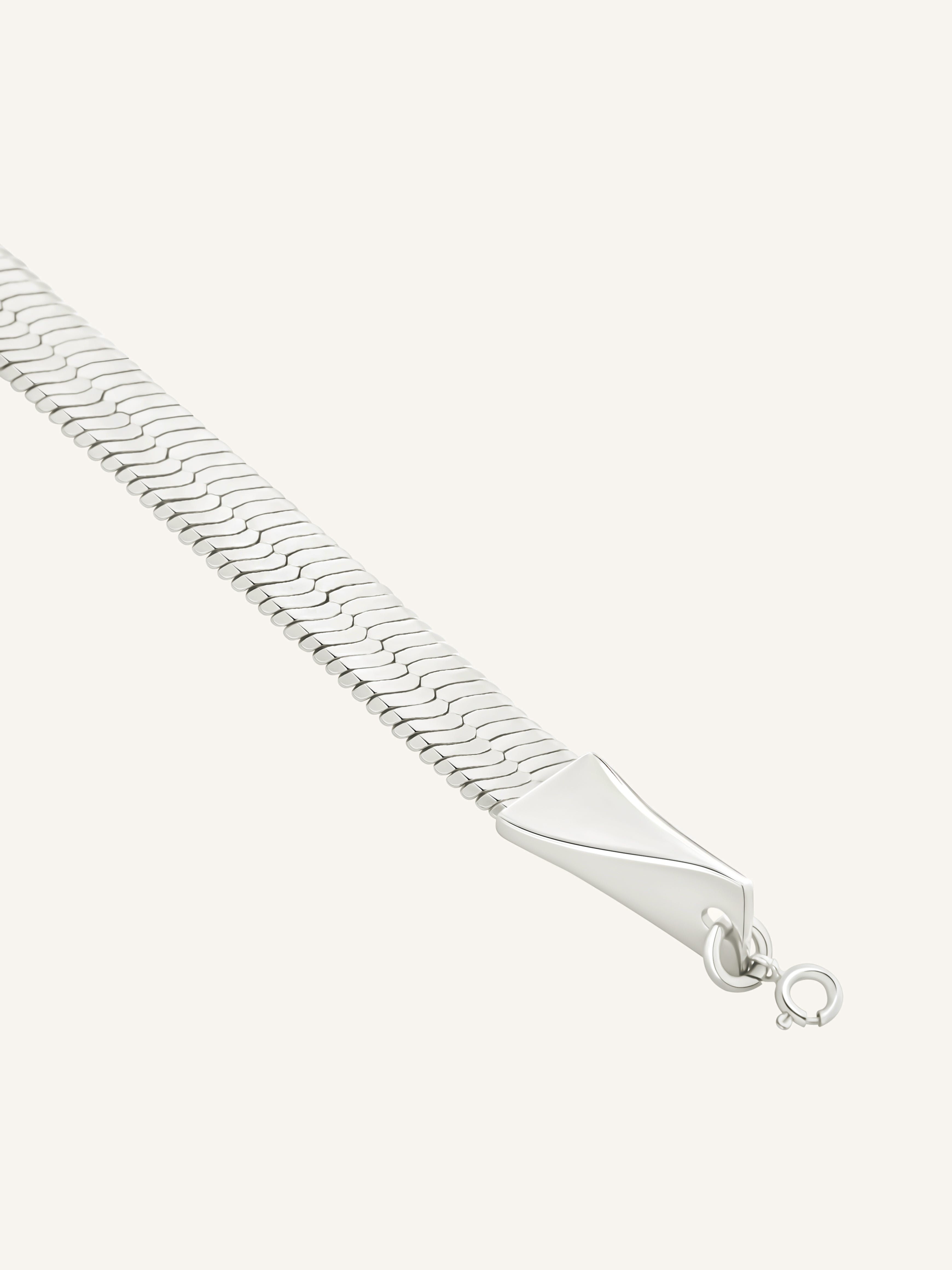 SNAKE CHAIN CHOCKER NECKLACE - 3