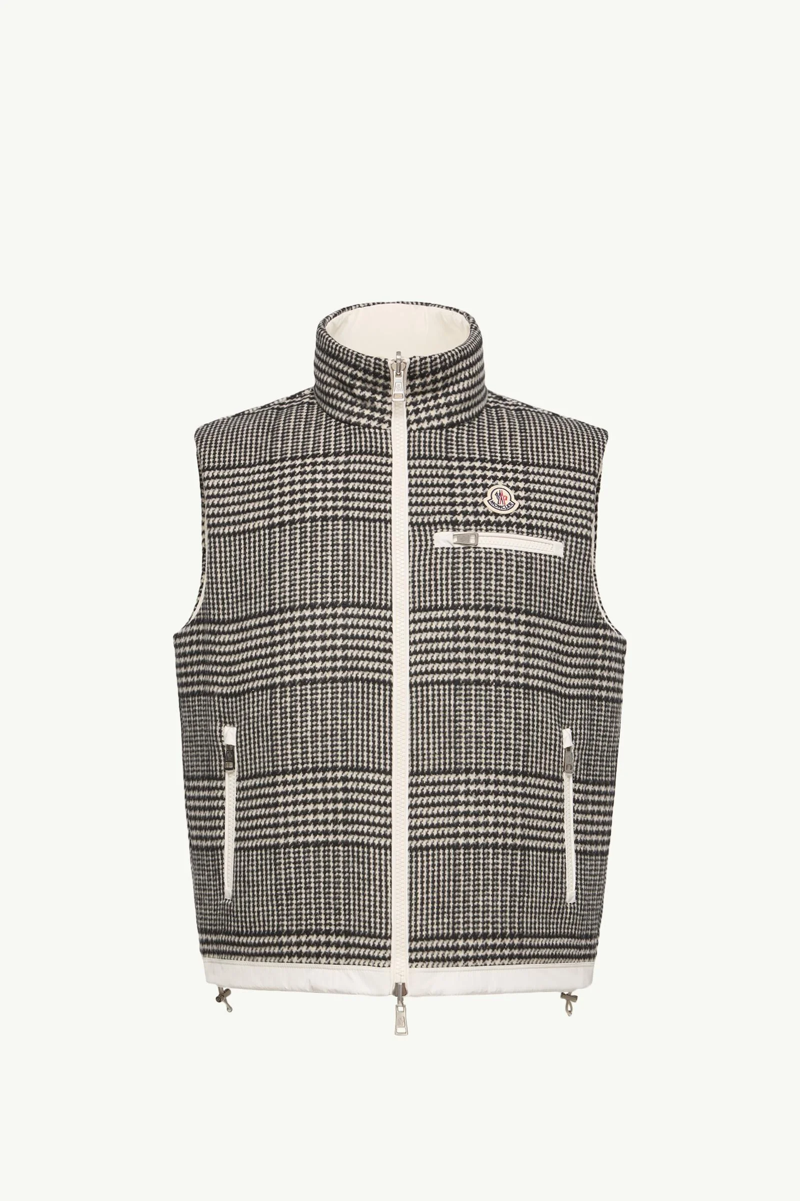 Gienah Reversible Wool Blend Down Vest - 1