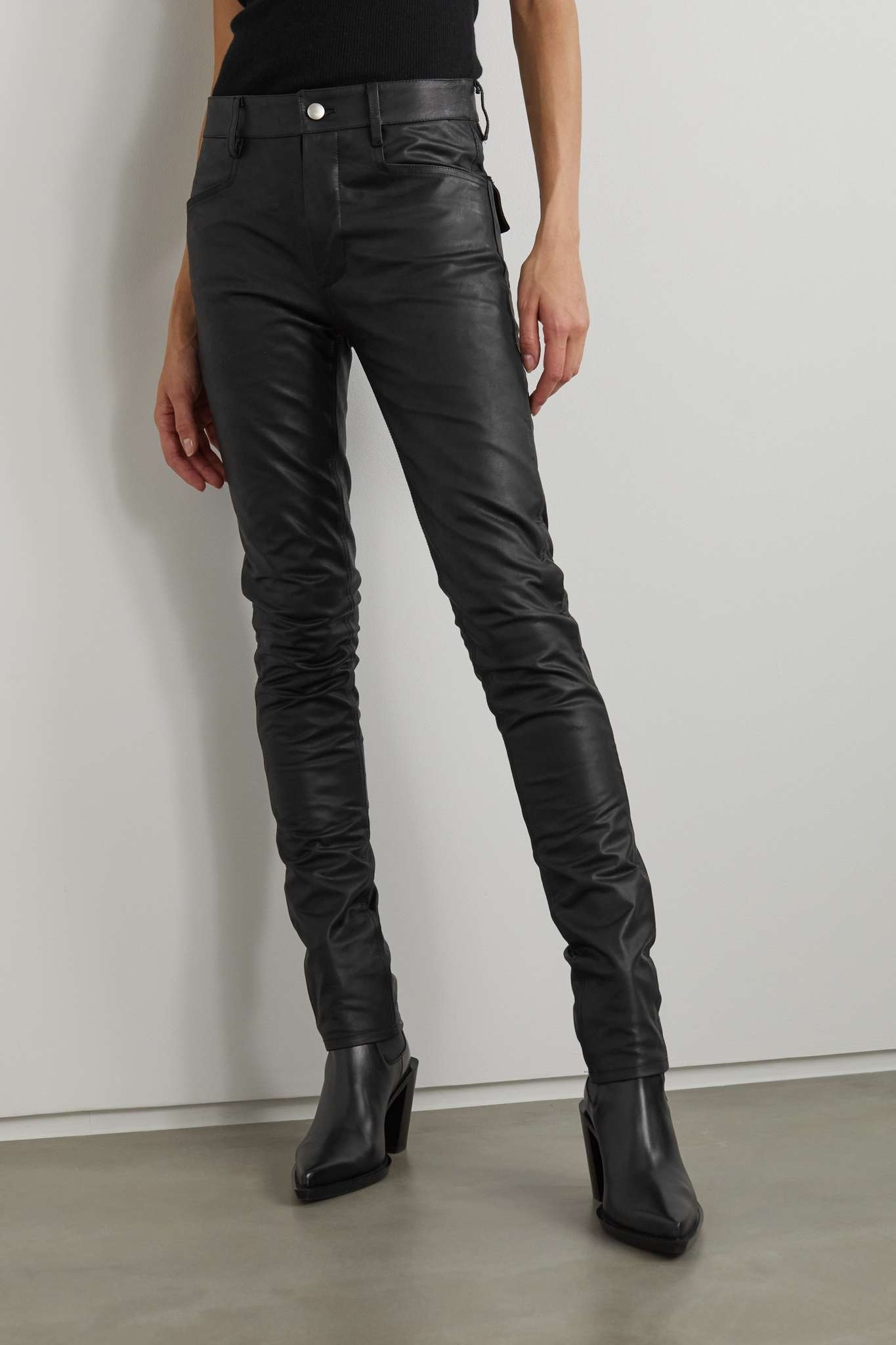 Tyrone leather skinny pants - 3