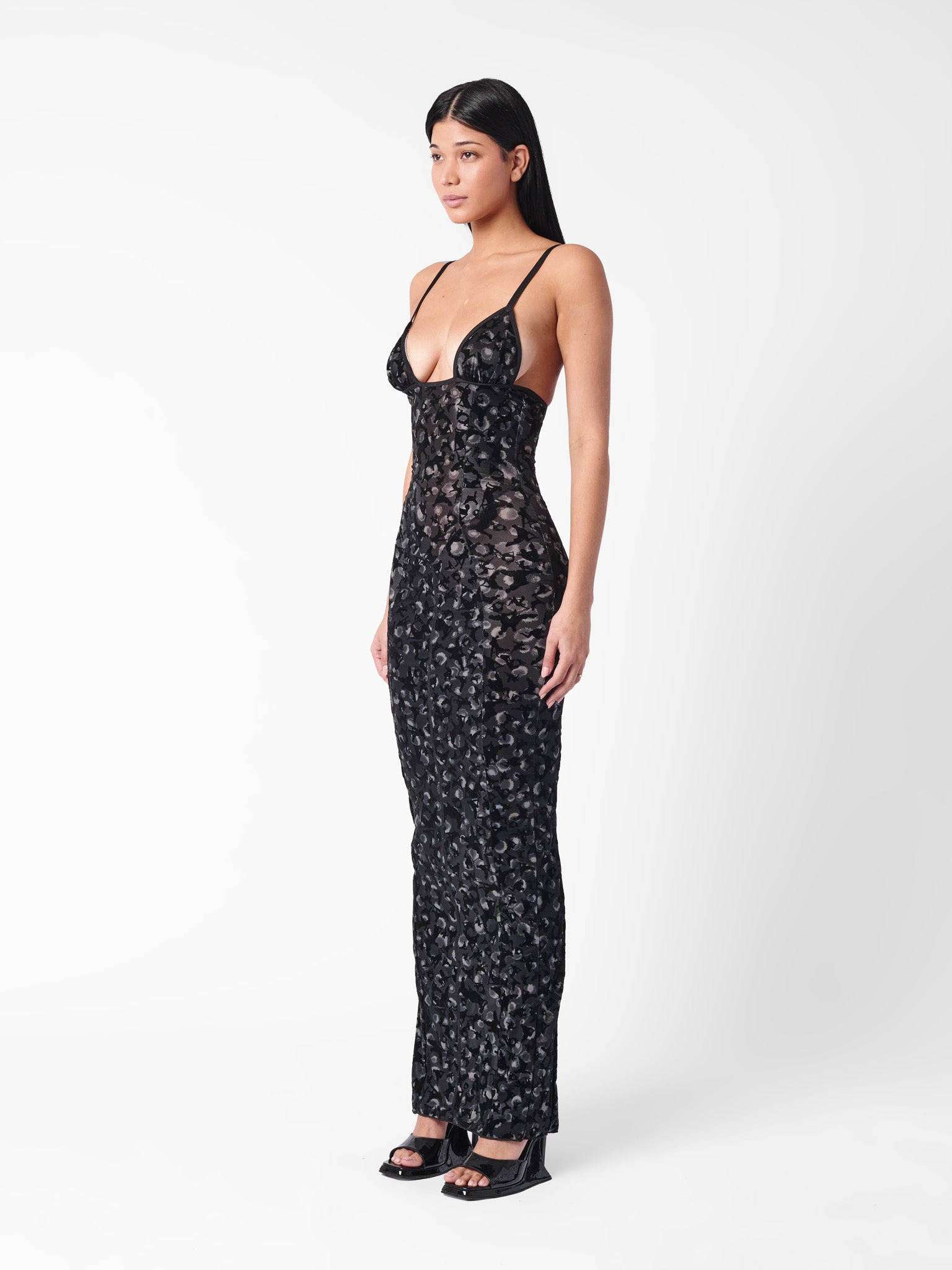 HUN DRESS BLACK LEOPARD PRINT - 5