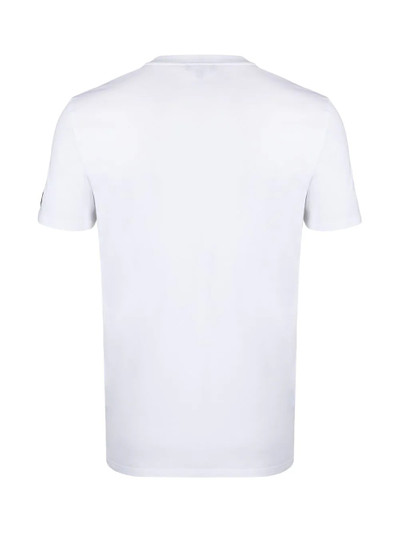 Balmain logo-patch crew-neck T-shirt outlook