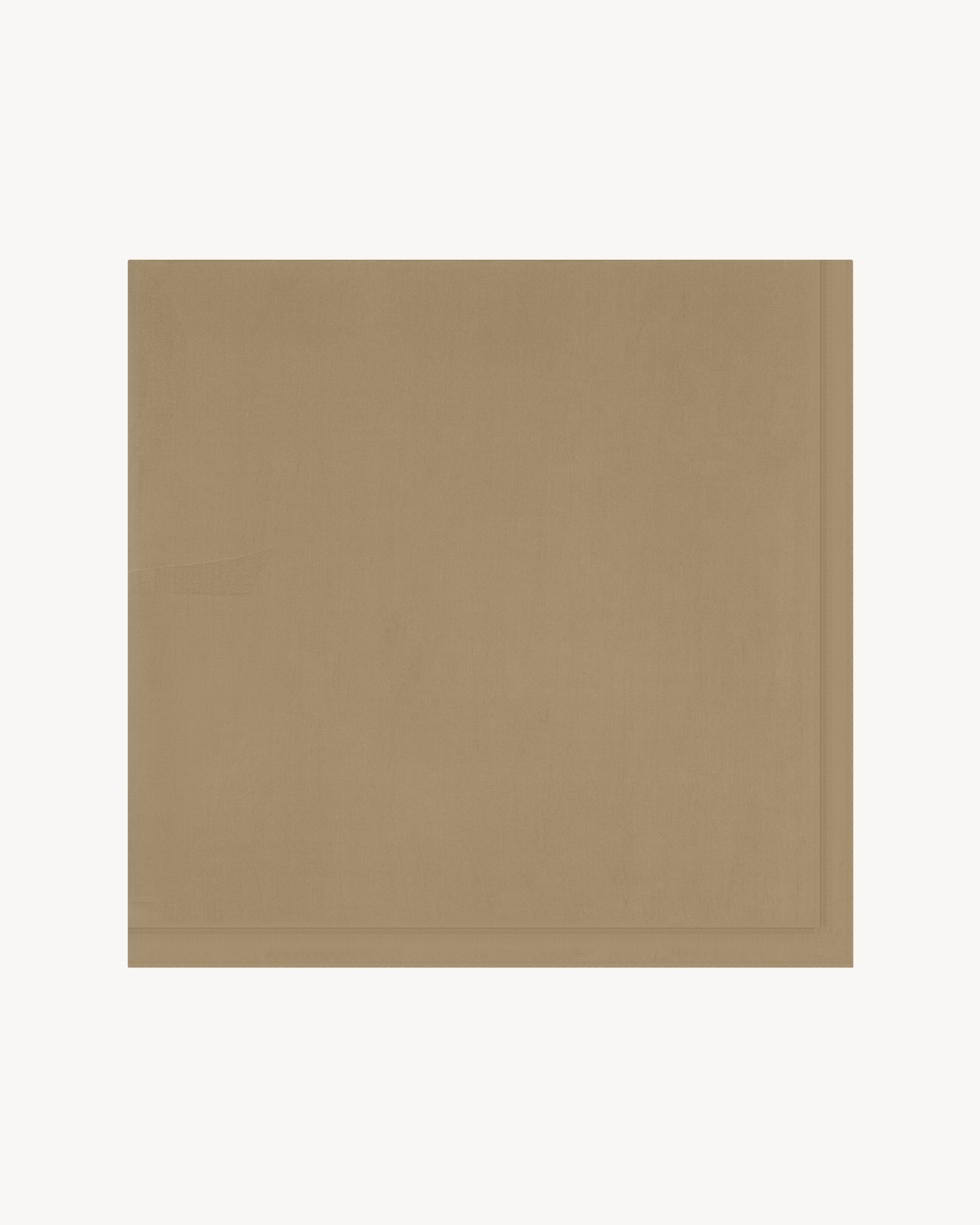 CASSANDRE SQUARE SCARF IN SILK CHARMEUSE - 2