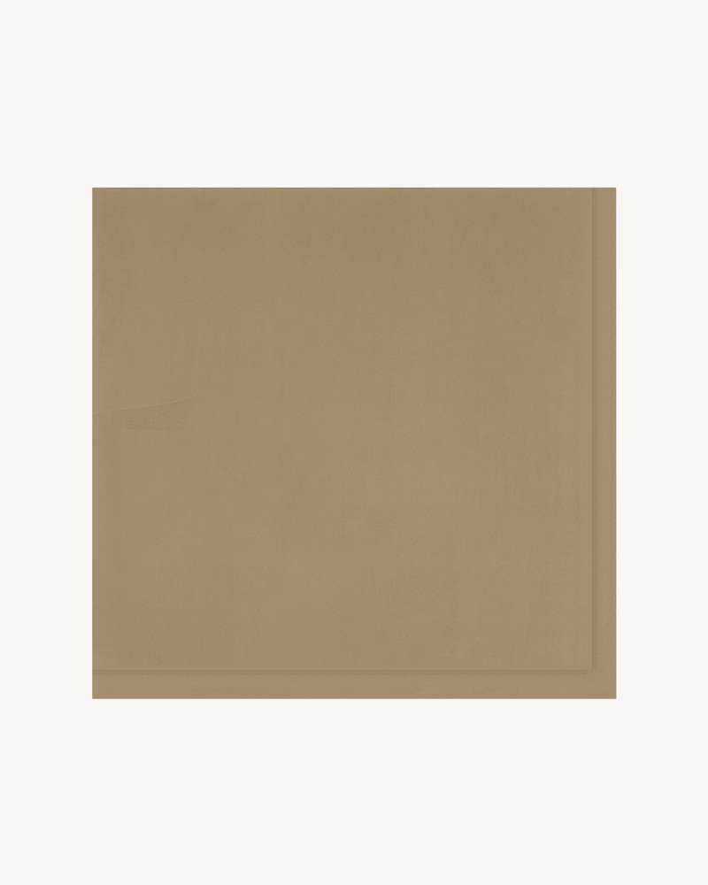SAINT LAURENT CASSANDRE SQUARE SCARF IN SILK CHARMEUSE outlook