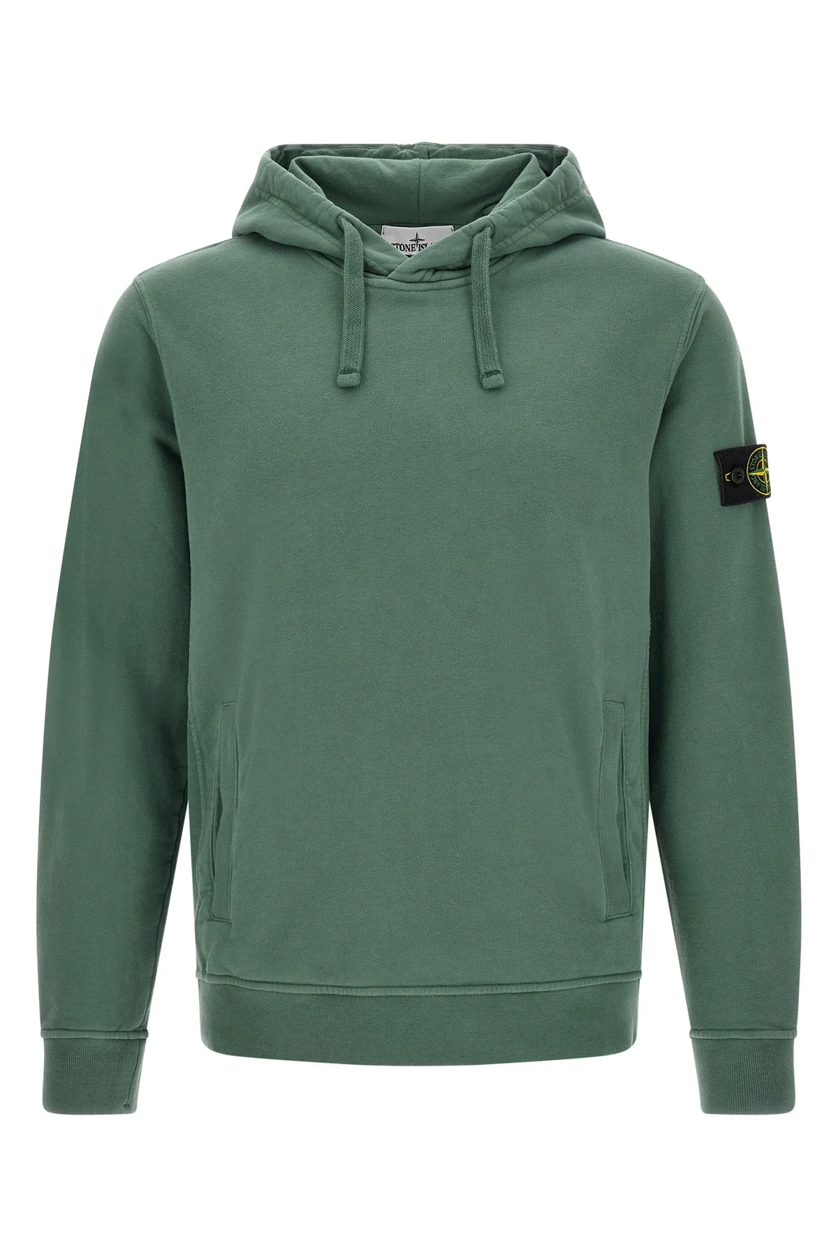 'Badge Stone Island' Hoodie - 1