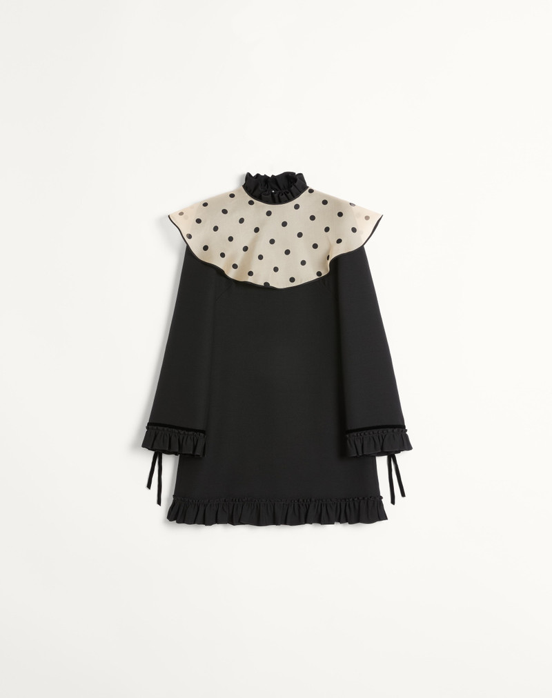 CREPE COUTURE SHORT DRESS 1
