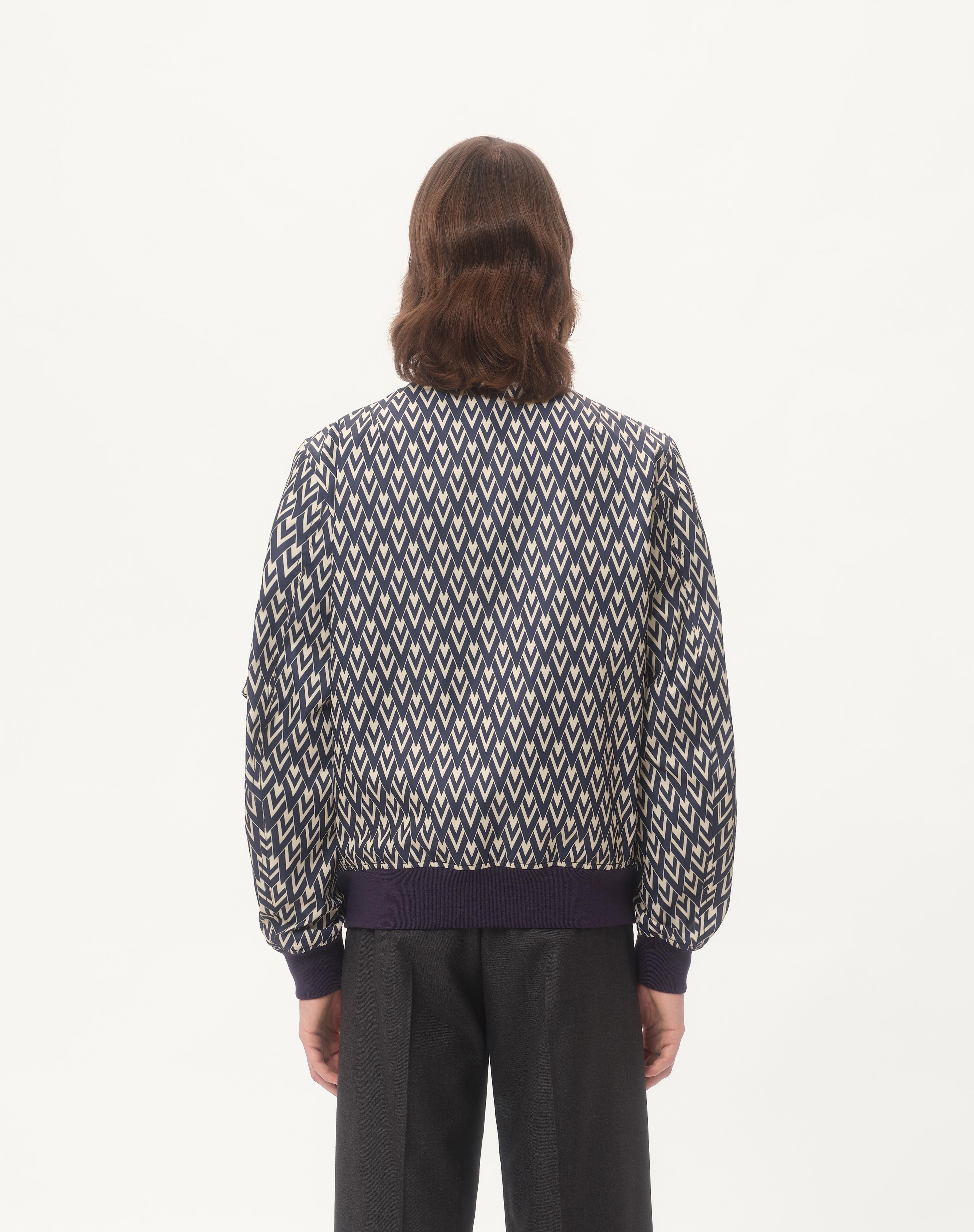 NYLON BOMBER JACKET WITH TOUTE LA V PRINT - 8