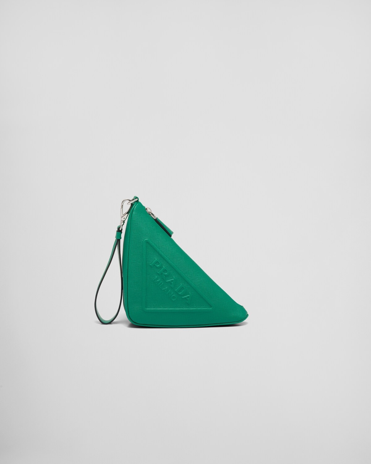 Leather Prada Triangle pouch - 1