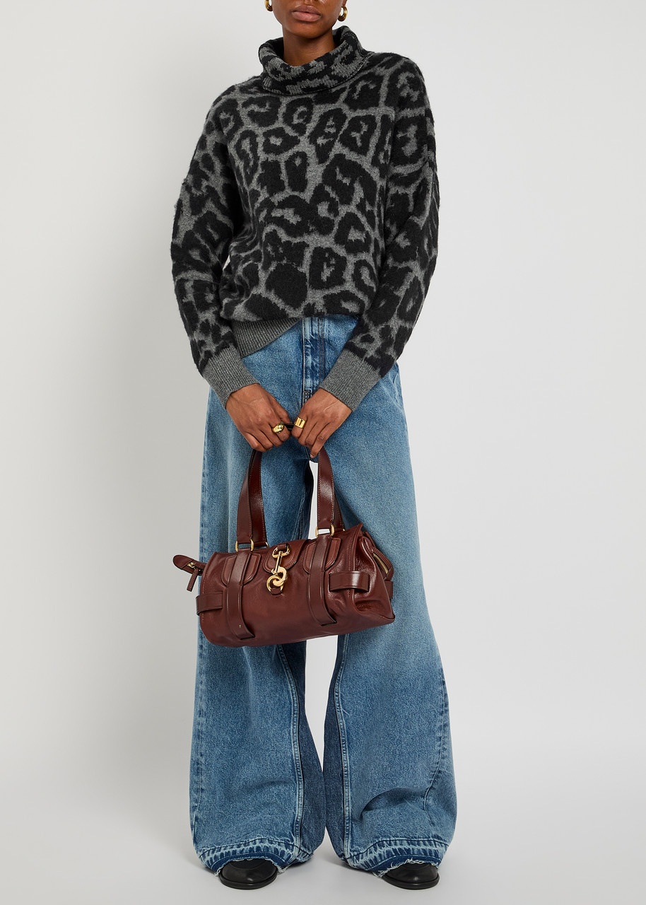 Stella Mccartney Leopard-intarsia Wool-blend Jumper - 4