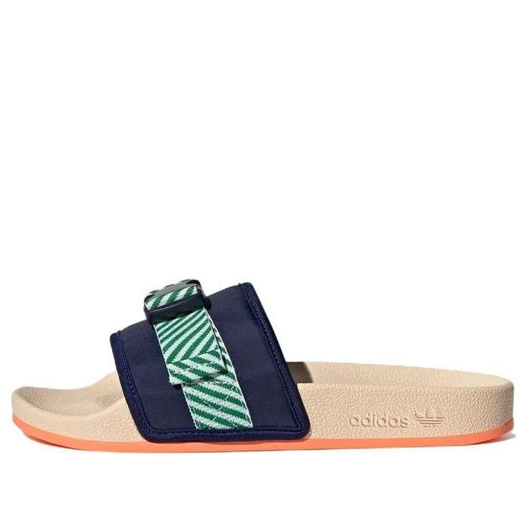 (WMNS) adidas Originals Pouchylette Slides 'Night Sky Bliss Orange Pink' GW9782 - 1