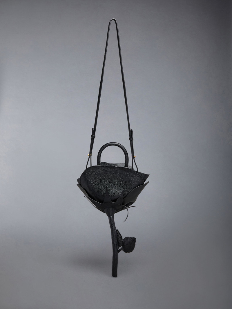 small Rose pebbled crossbody bag 3