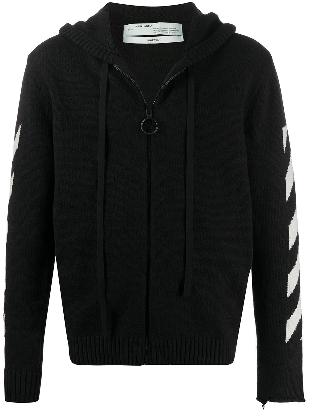 Arrows zipped cardigan - 1