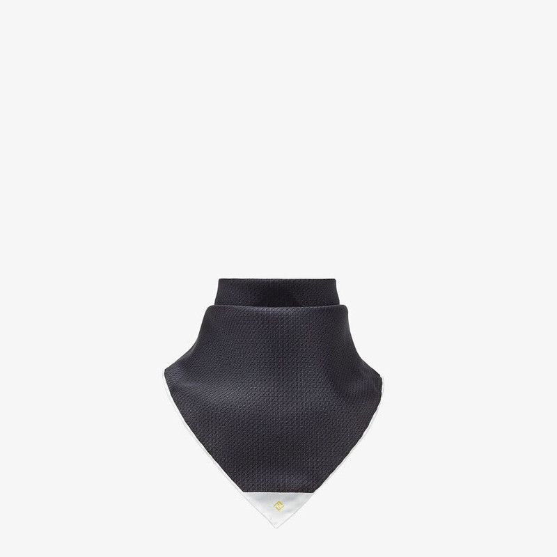 FENDI Gray silk foulard outlook