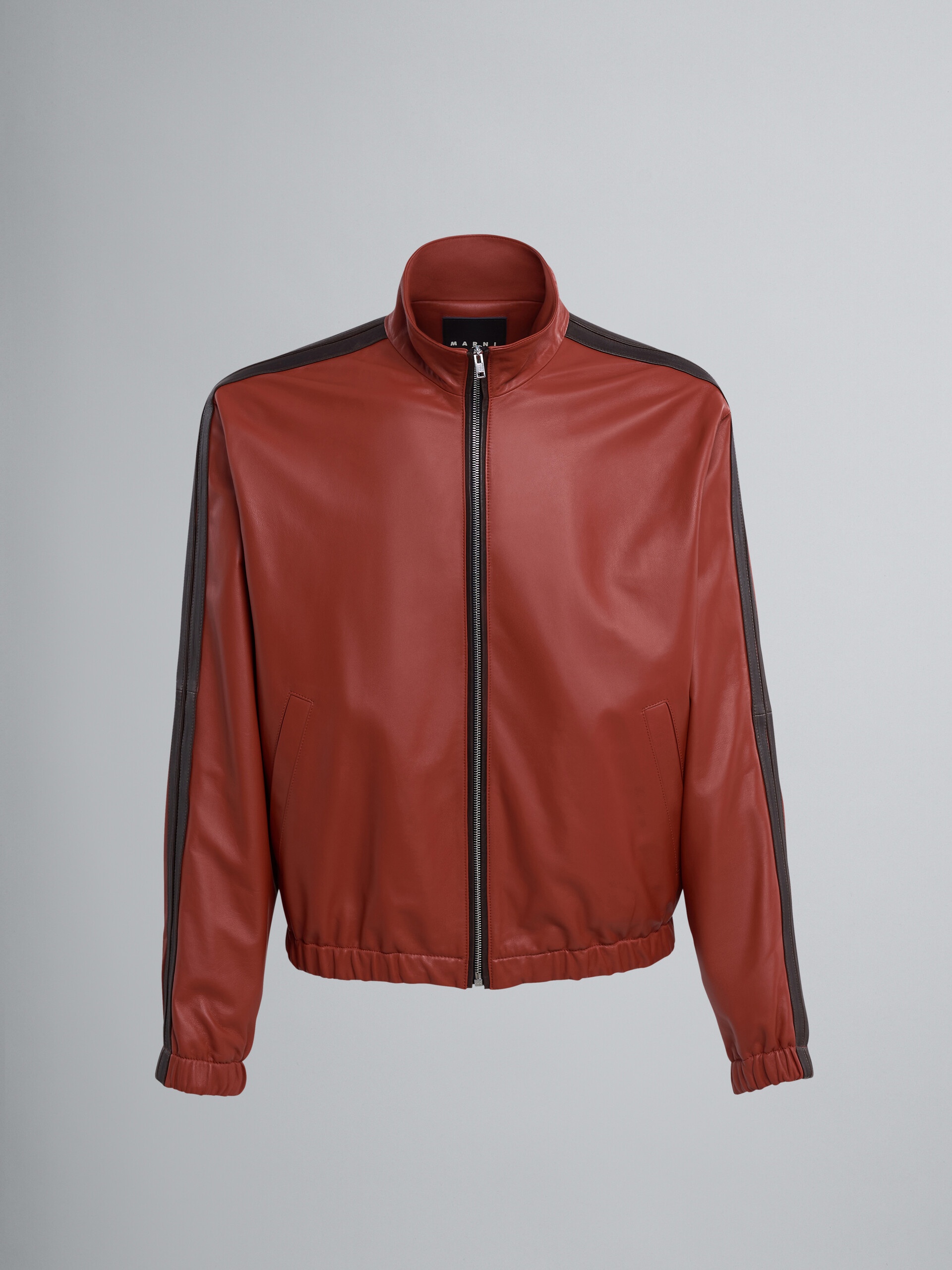 Marni LAMB LEATHER JACKET | REVERSIBLE