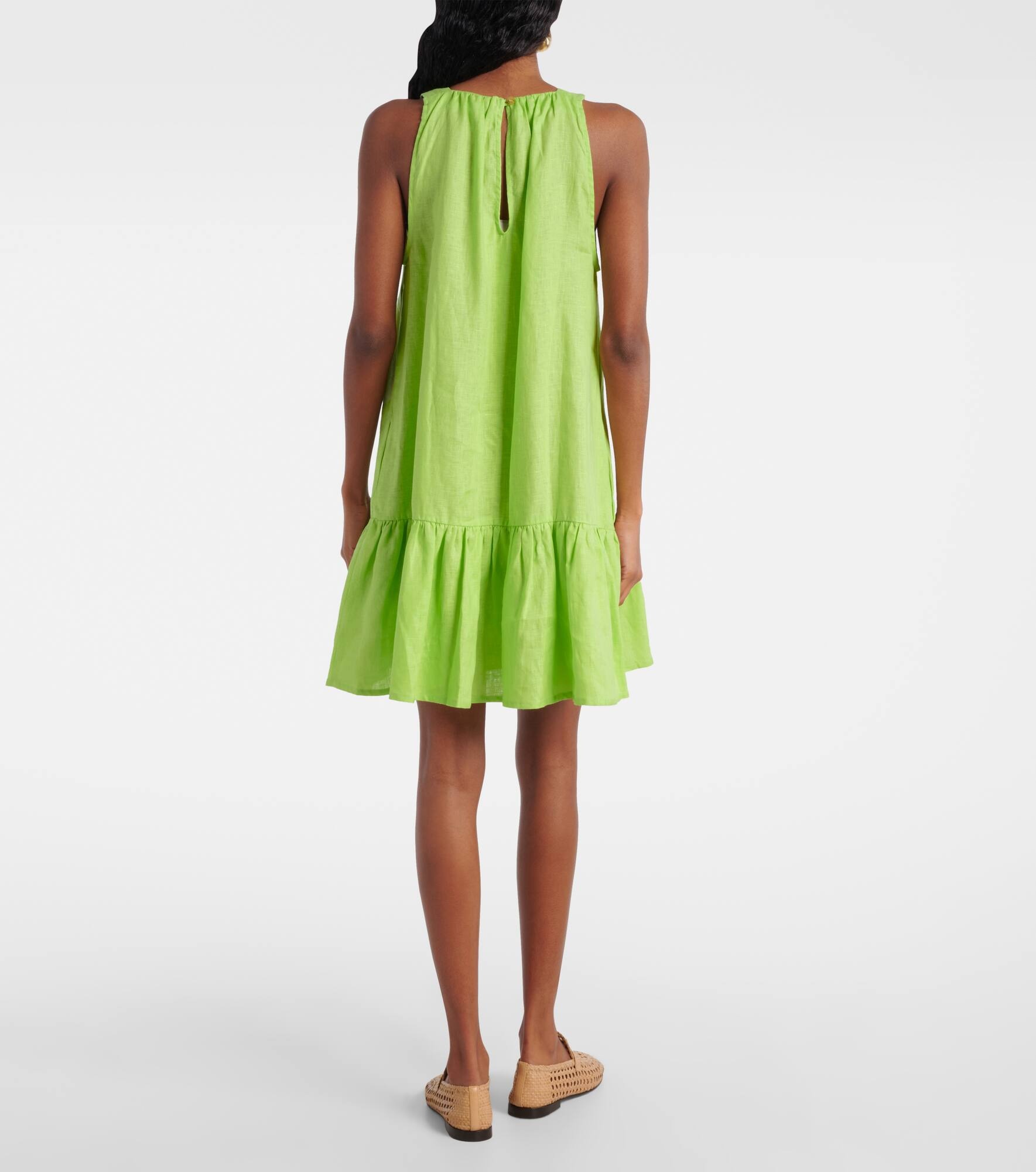 Adana linen minidress - 3
