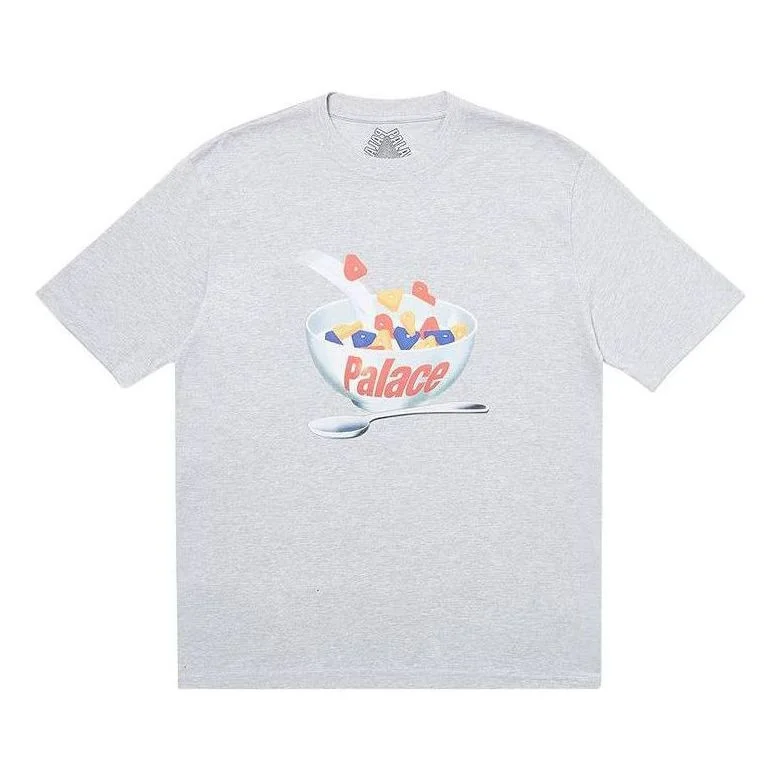 Palace Charms T-Shirt 'Grey Marl' P18TS108 - 1