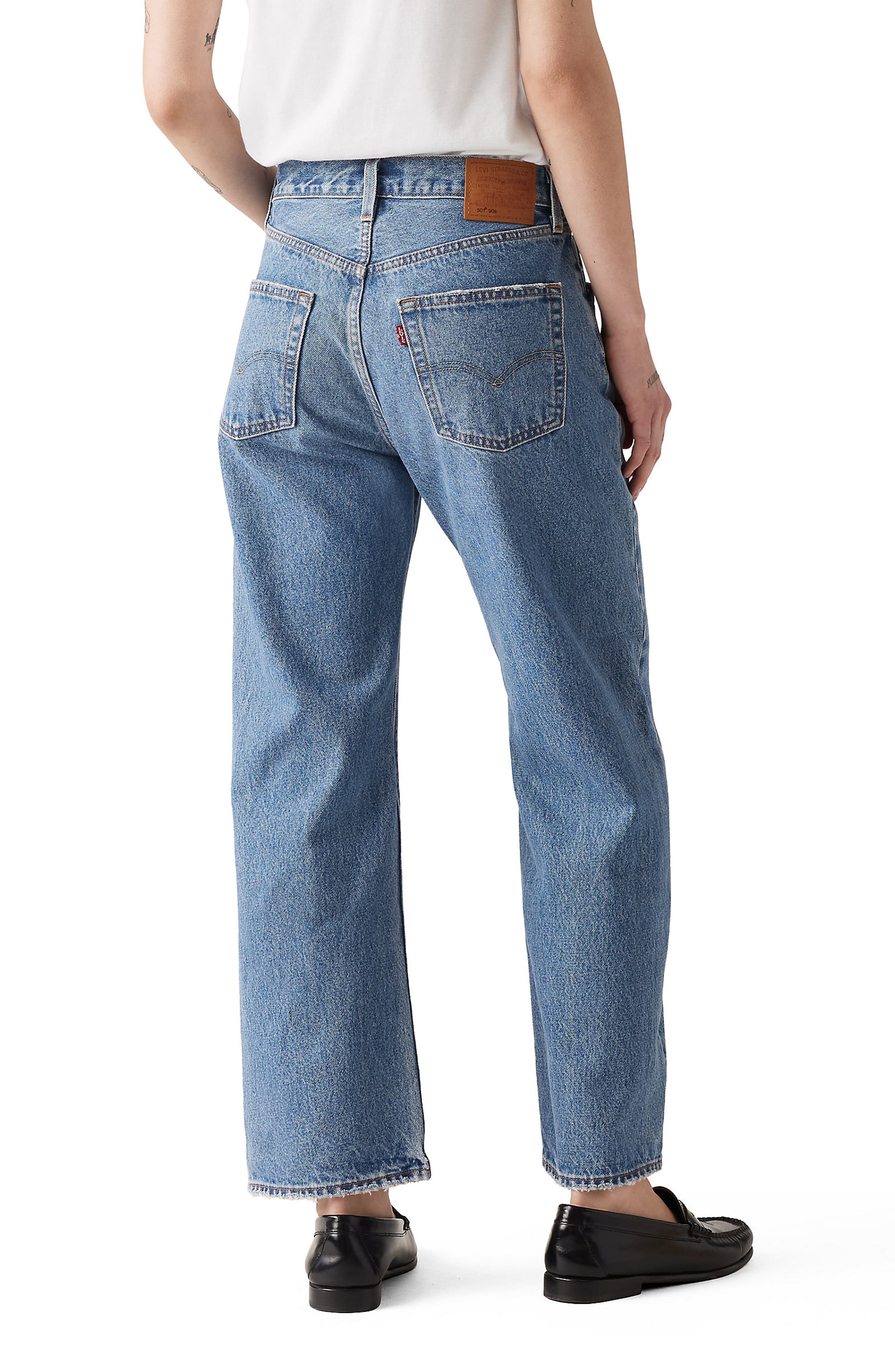levi's 501® '90s Straight Leg Ankle Jeans in Sweetest Taboo at Nordstrom - 2