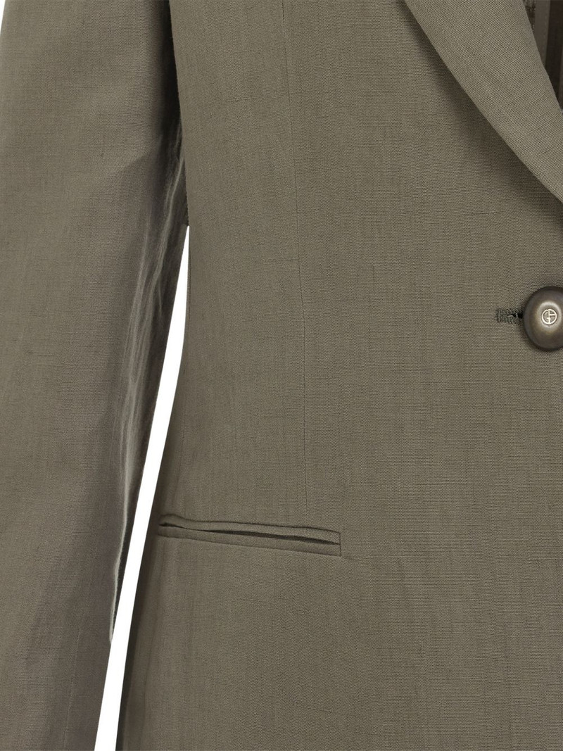 single-button linen jacket 4