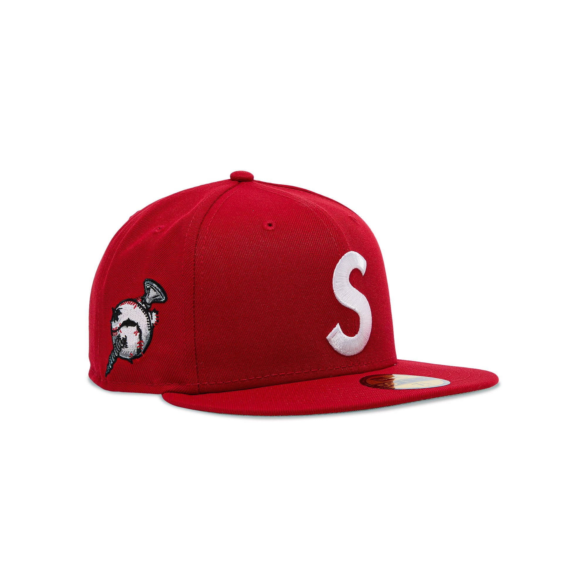 Supreme Screwball S Logo New Era 'Red' - 2