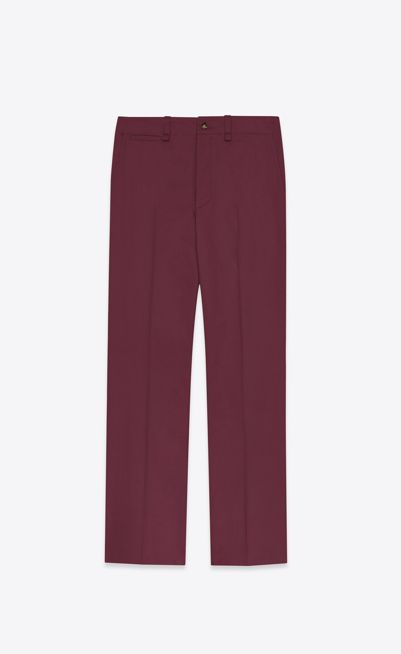 pants in cotton drill - 1