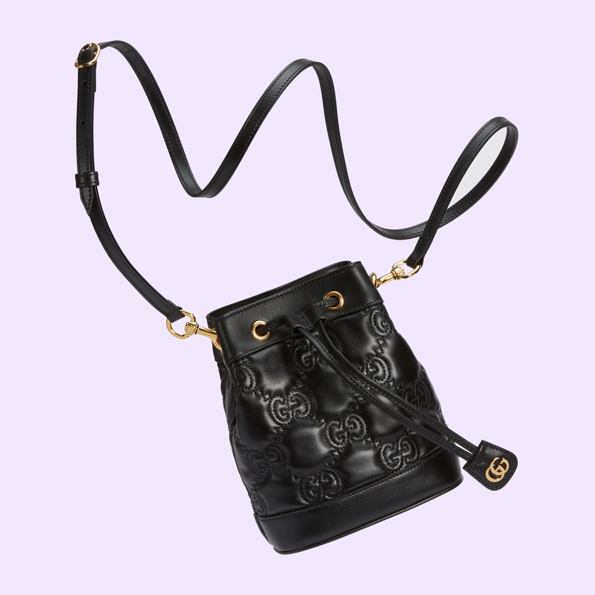 GG Matelassé bucket bag - 3