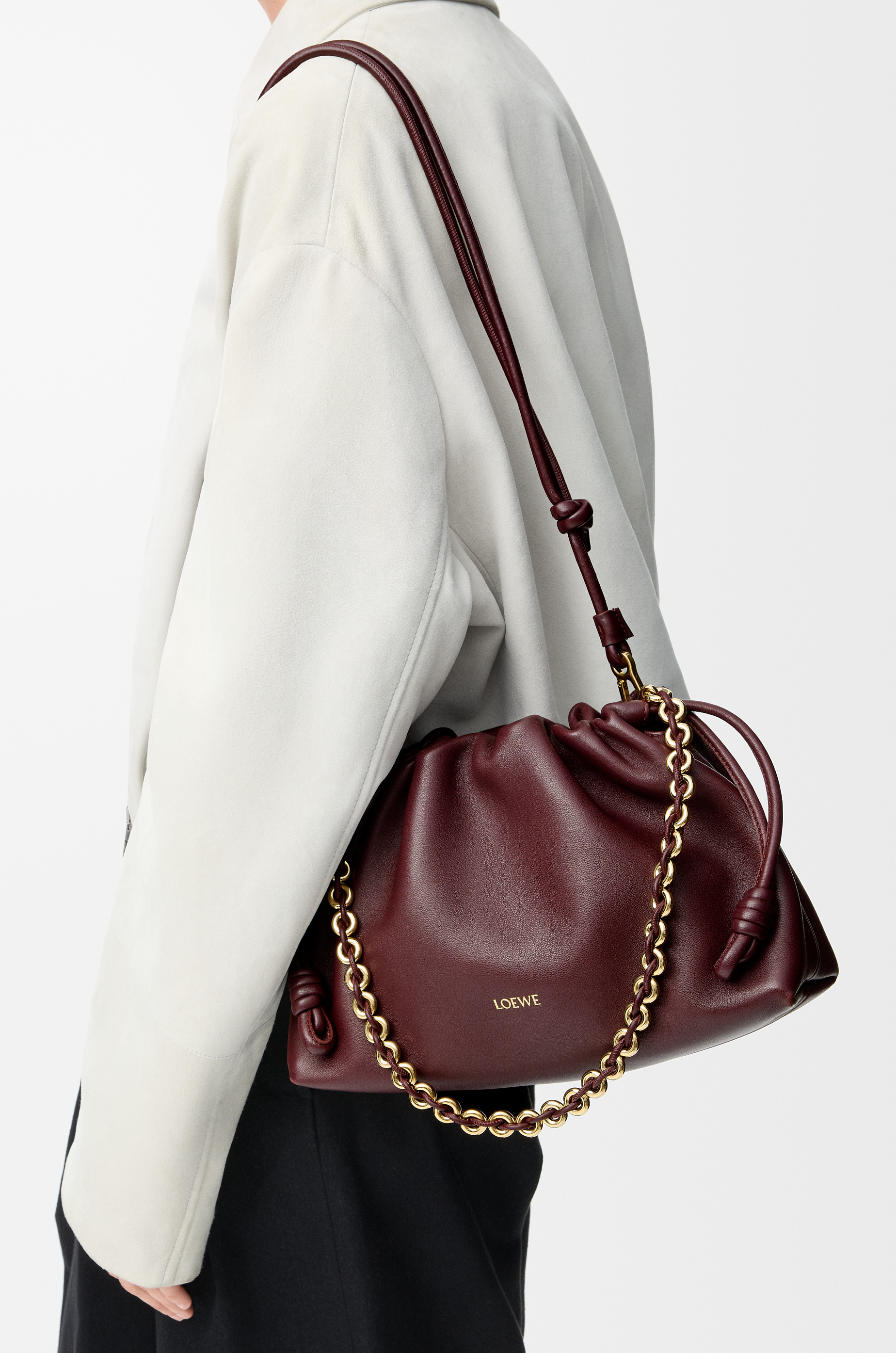 Medium Flamenco purse in mellow nappa lambskin - 3