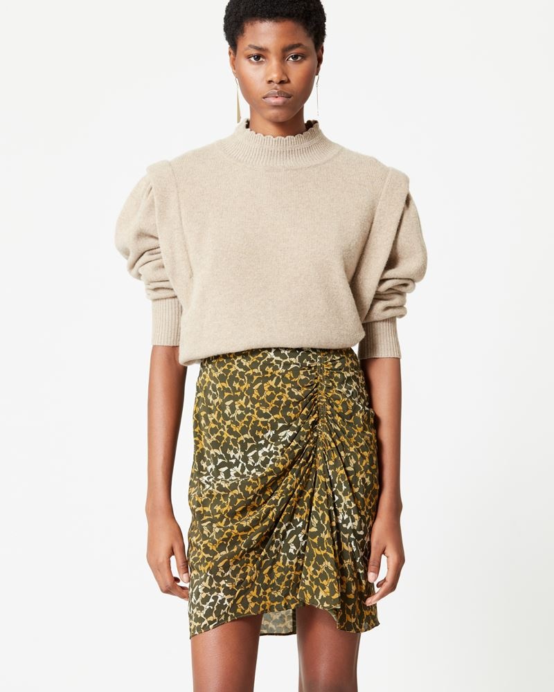 ANGELICA PRINTED MINI SKIRT - 4