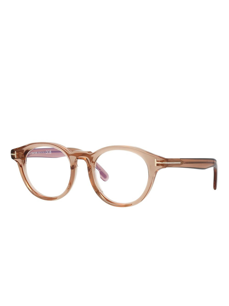 TOM FORD round full-rim glasses outlook