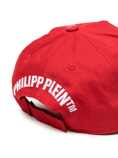 PHILIPP PLEIN logo-embroidered baseball cap outlook