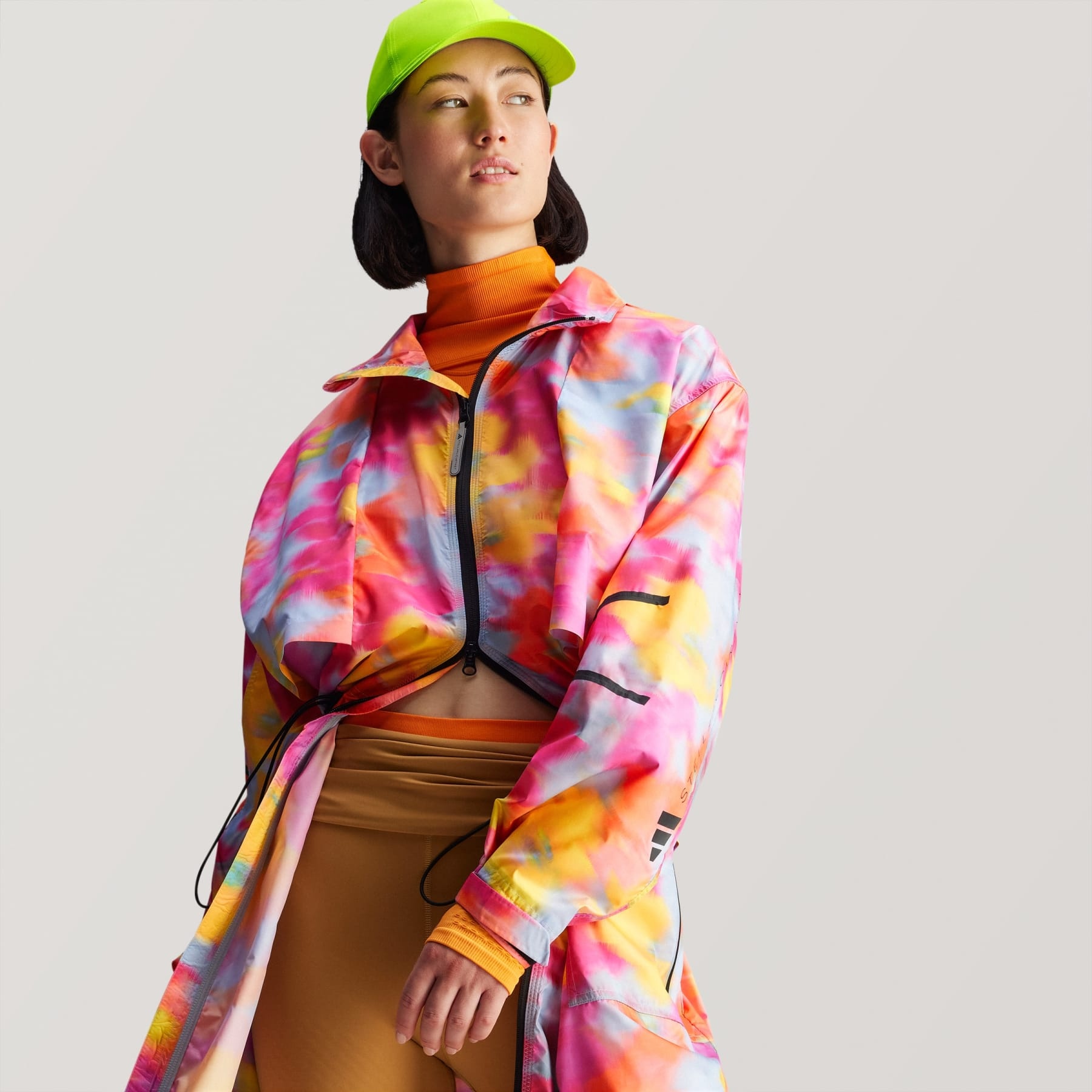 adidas by Stella McCartney Printed Long Parka - 2