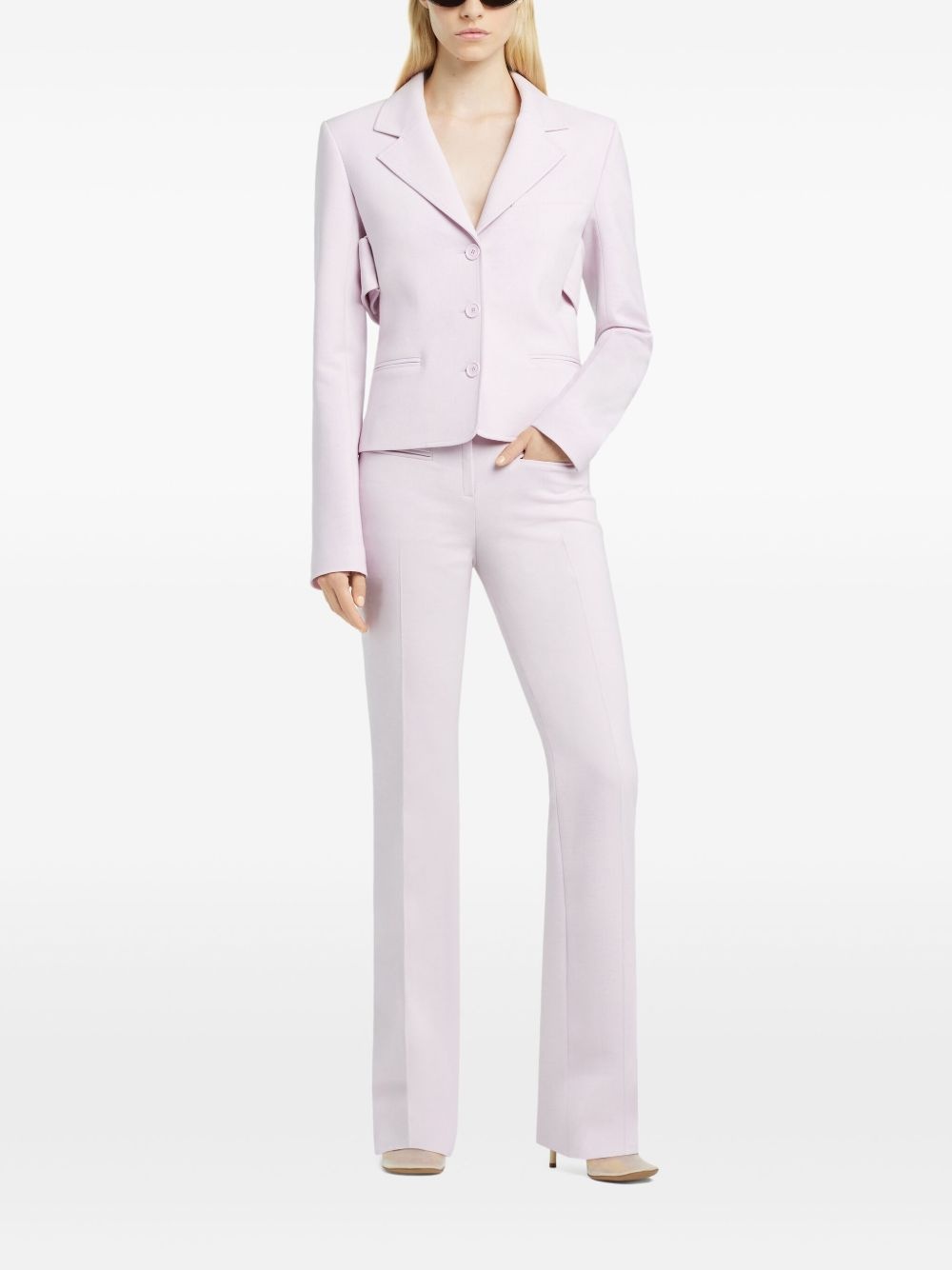 martingale-strap blazer - 2
